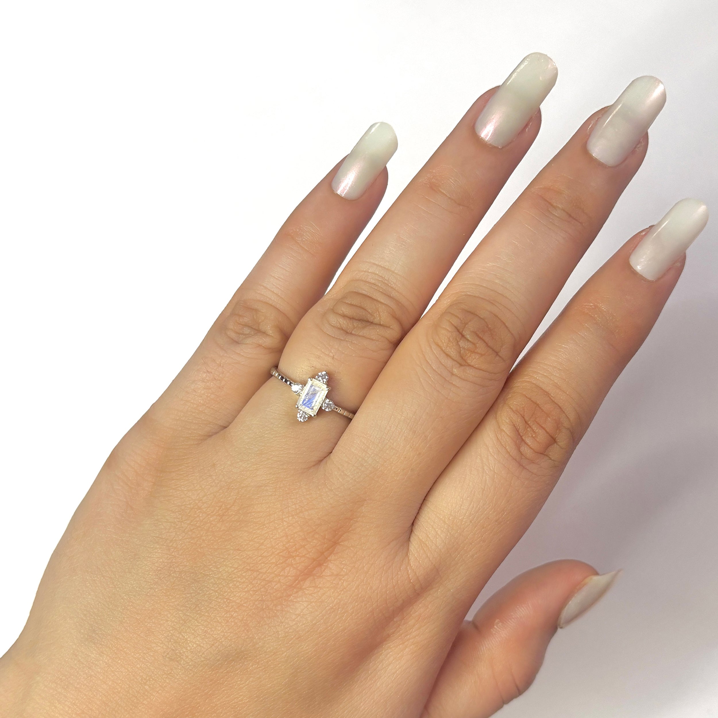 Moonstone Ring-(RBM-RDR-2210.)