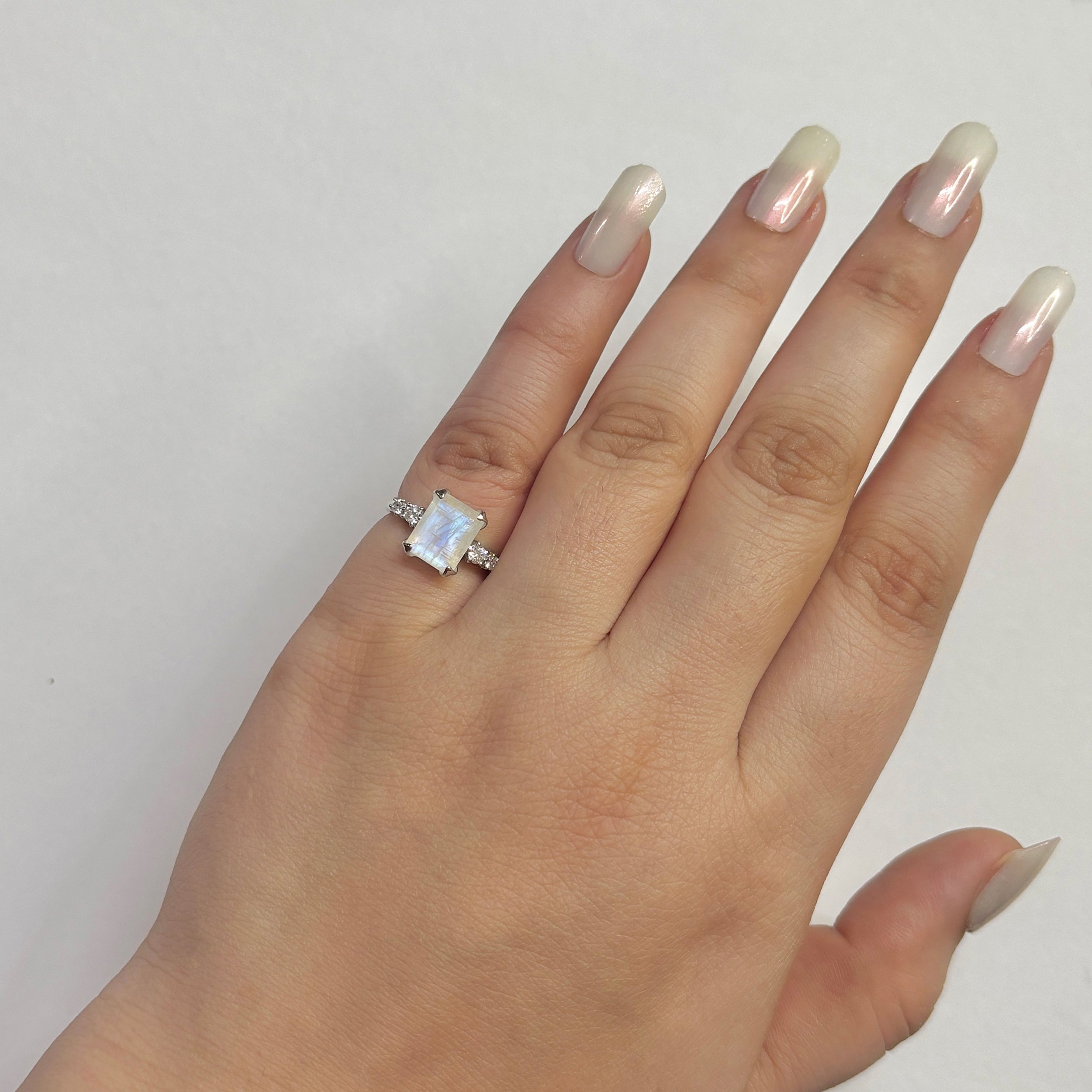 Moonstone Ring-(RBM-RDR-2215.)