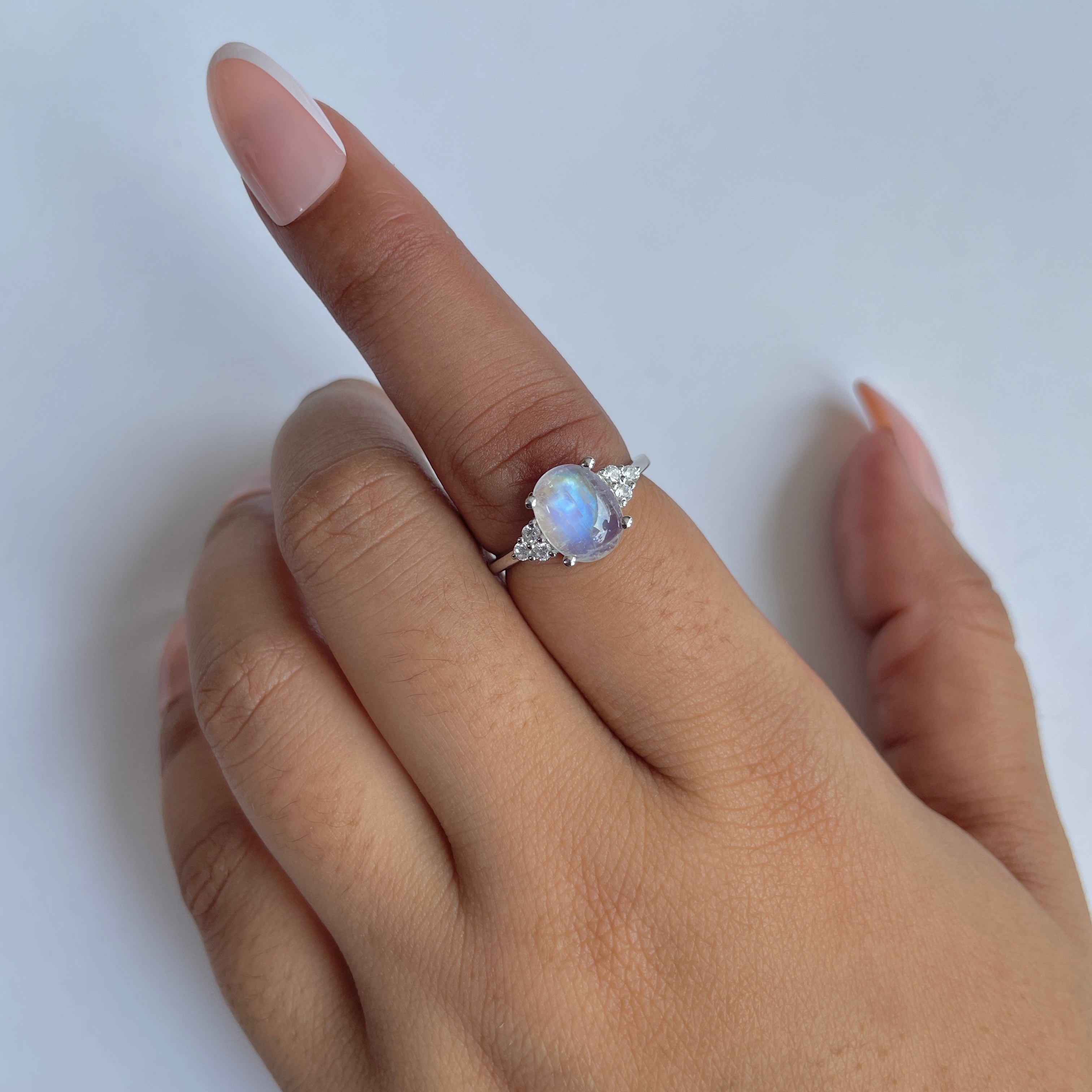 Moonstone Ring-(RBM-RDR-224.)