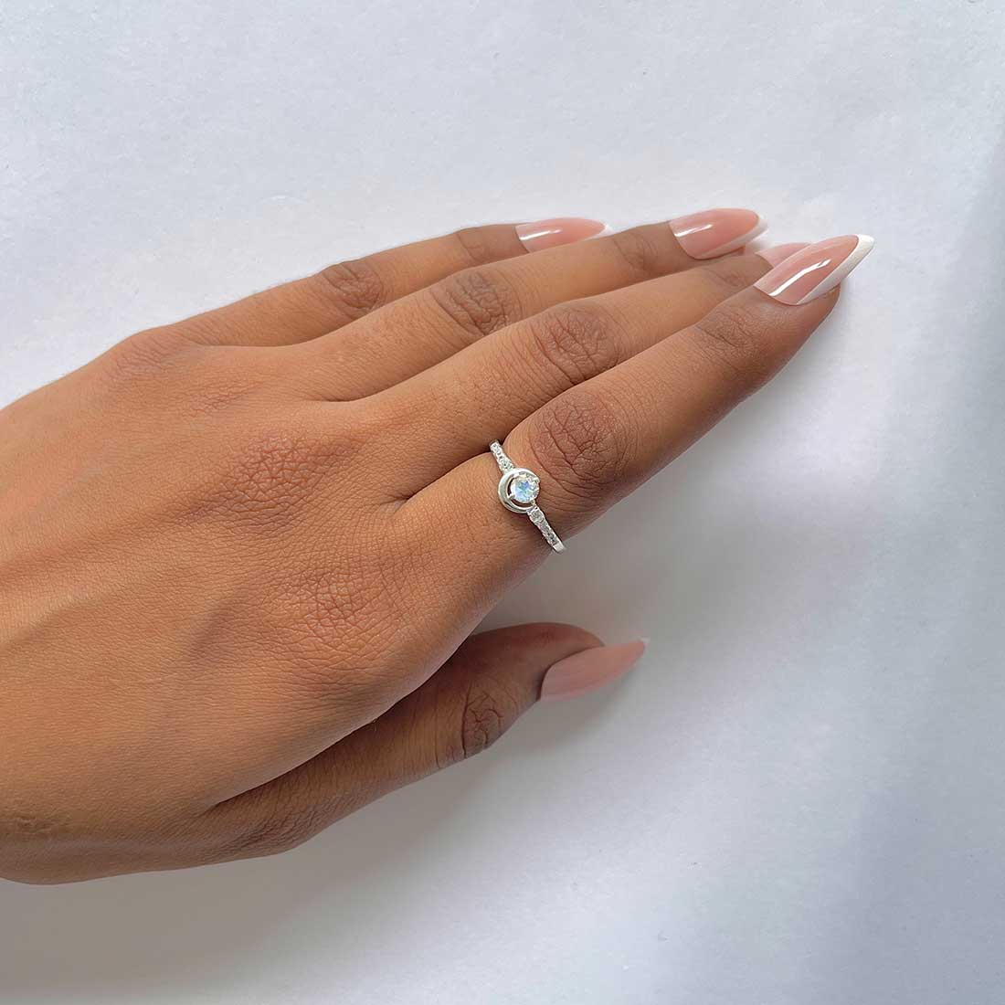 Moonstone Ring-(RBM-RDR-2260.)