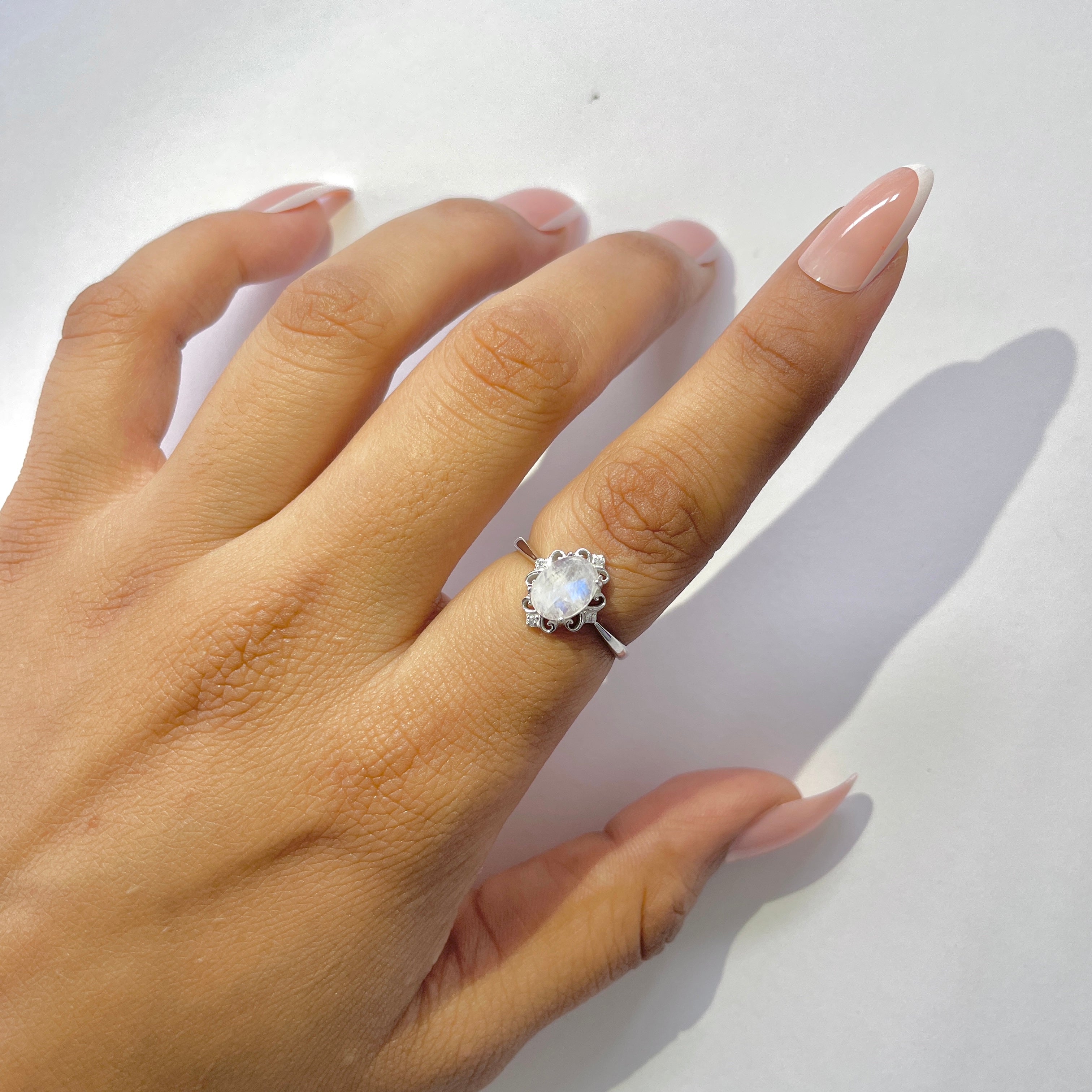 Moonstone Ring-(RBM-RDR-2280.)