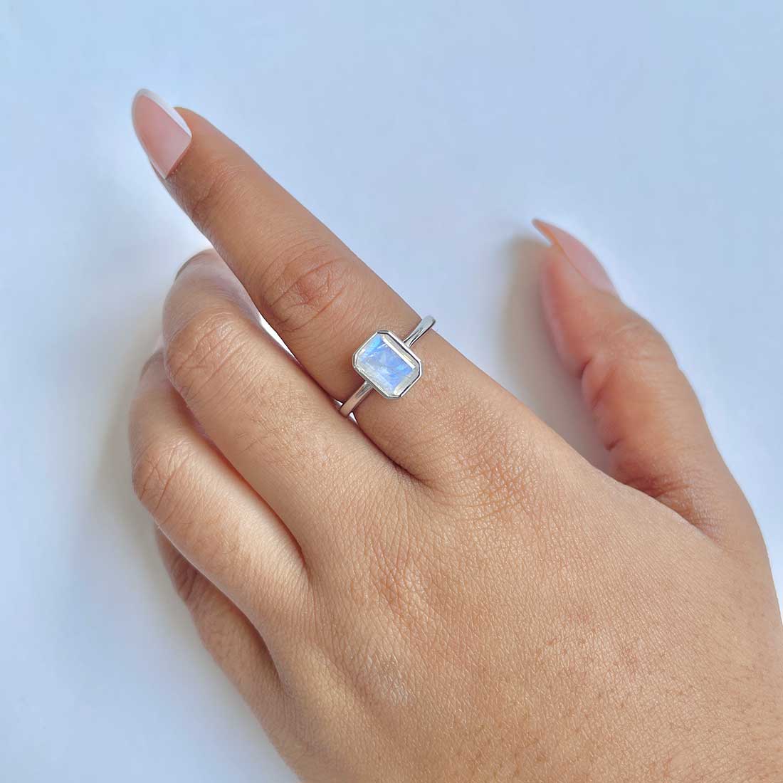 Moonstone Ring-(RBM-RDR-246.)