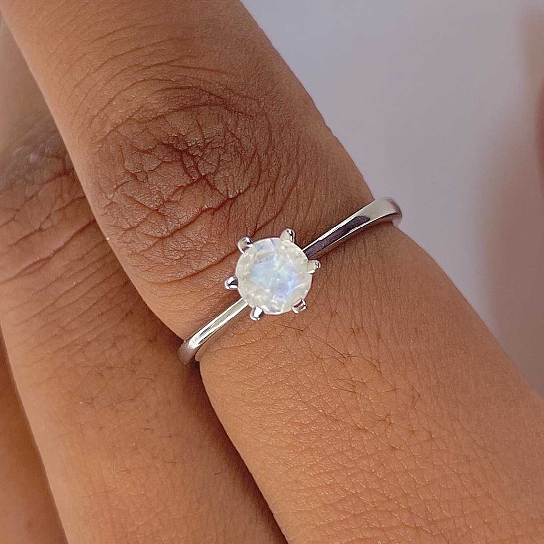 Moonstone Ring-(RBM-RDR-2465.)