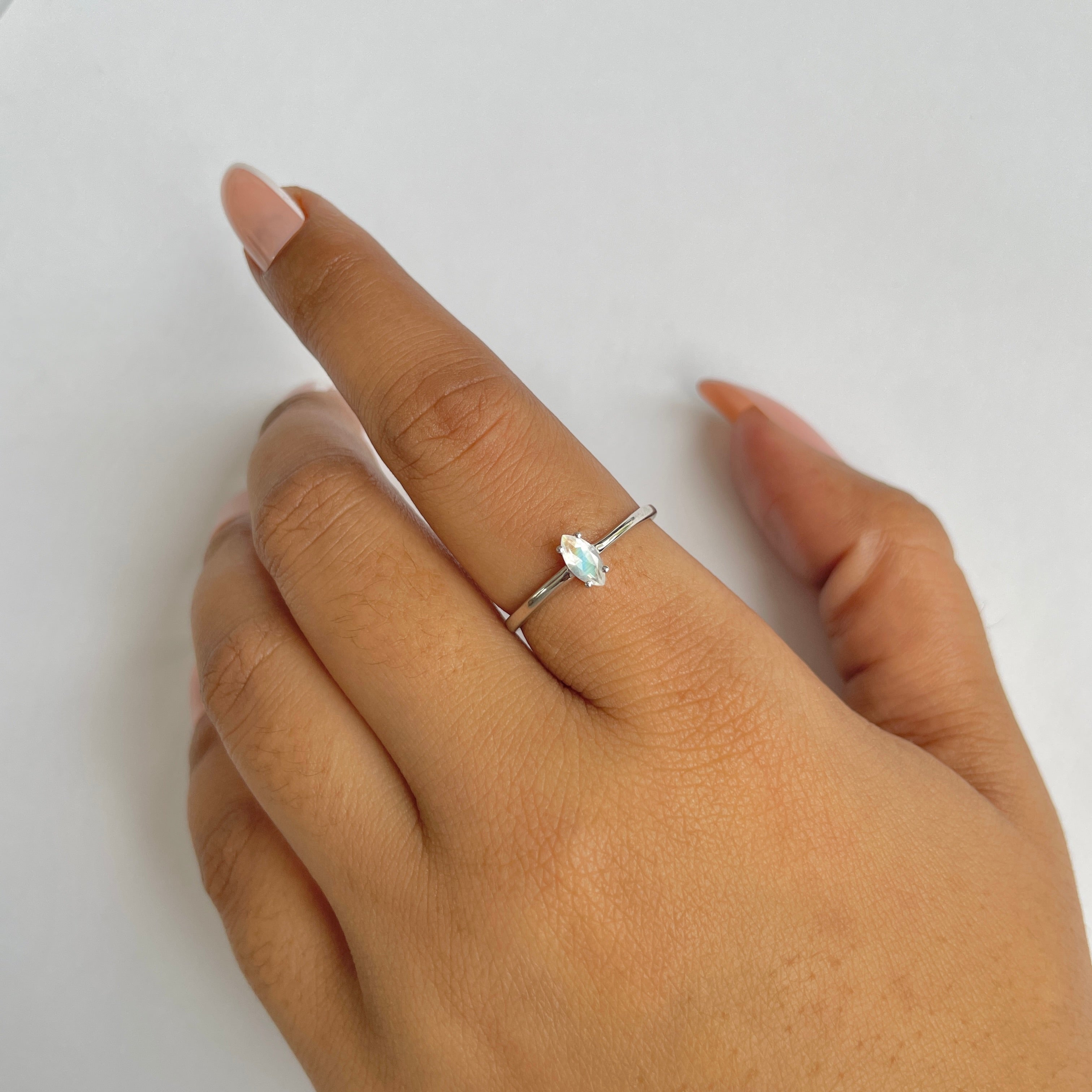 Moonstone Ring-(RBM-RDR-2468.)