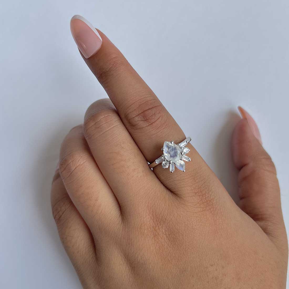 Moonstone Ring-(RBM-RDR-2521.)