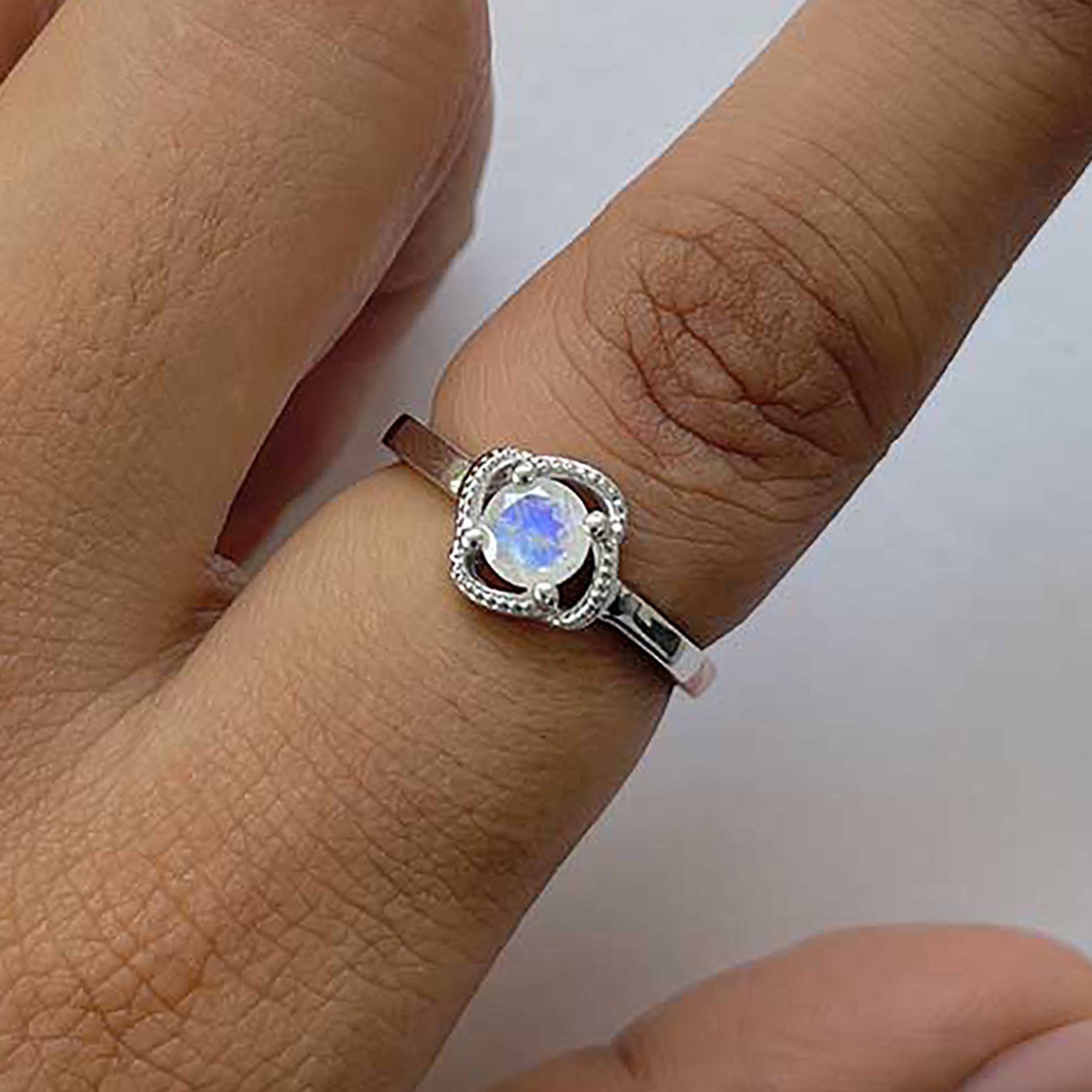 Moonstone Ring-(RBM-RDR-27.)