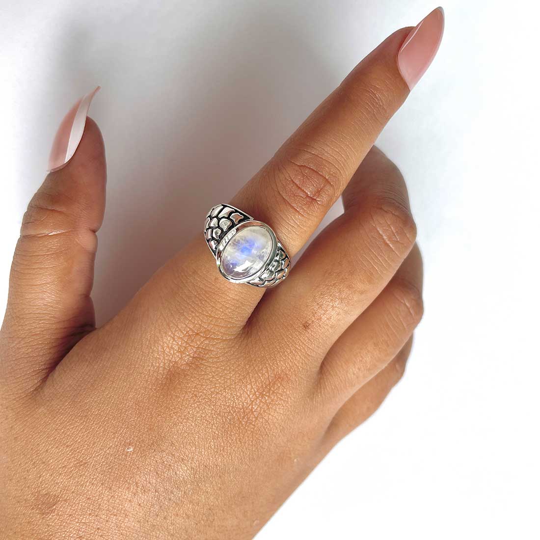 Moonstone Ring-(RBM-RDR-49.)