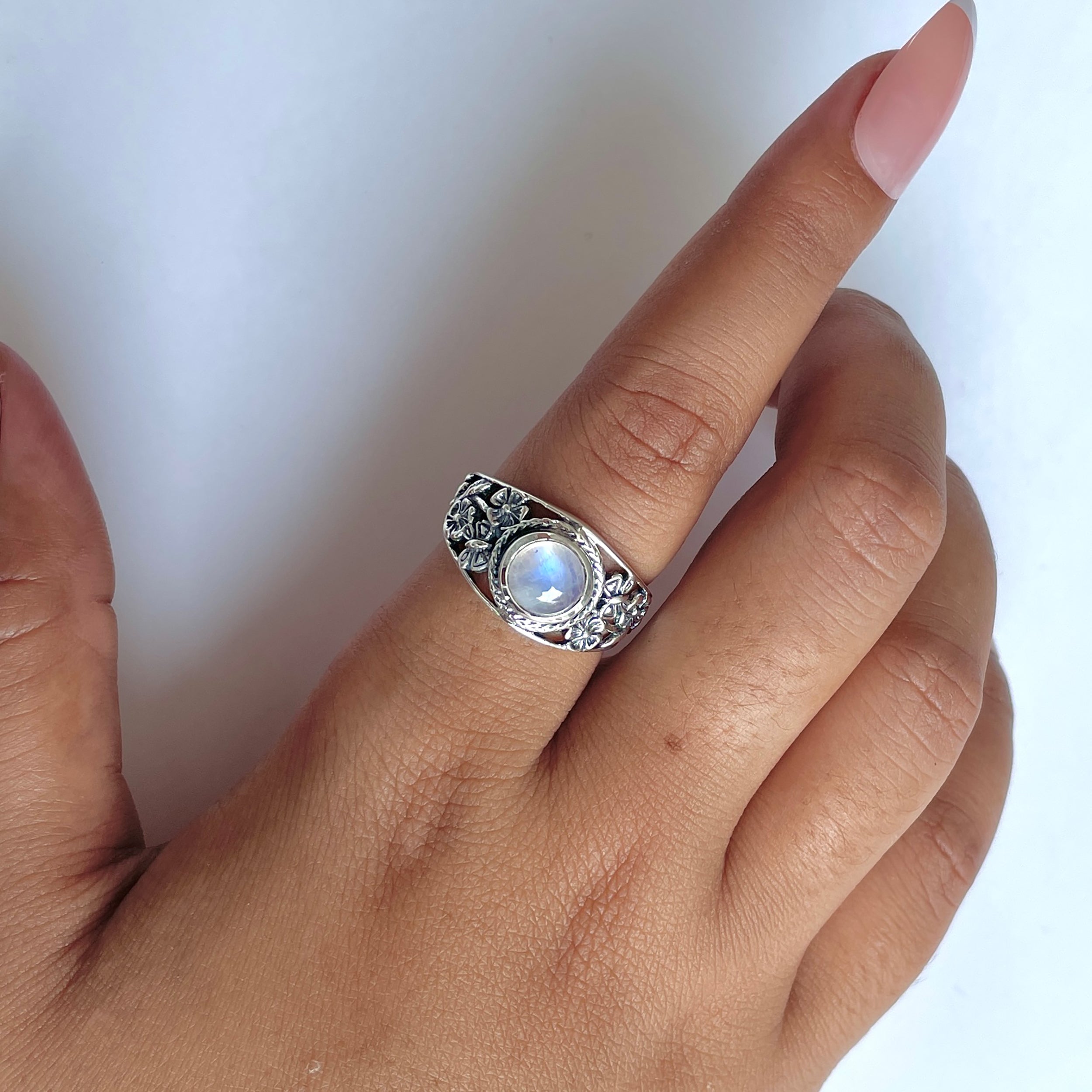 Moonstone Ring-(RBM-RDR-64.)