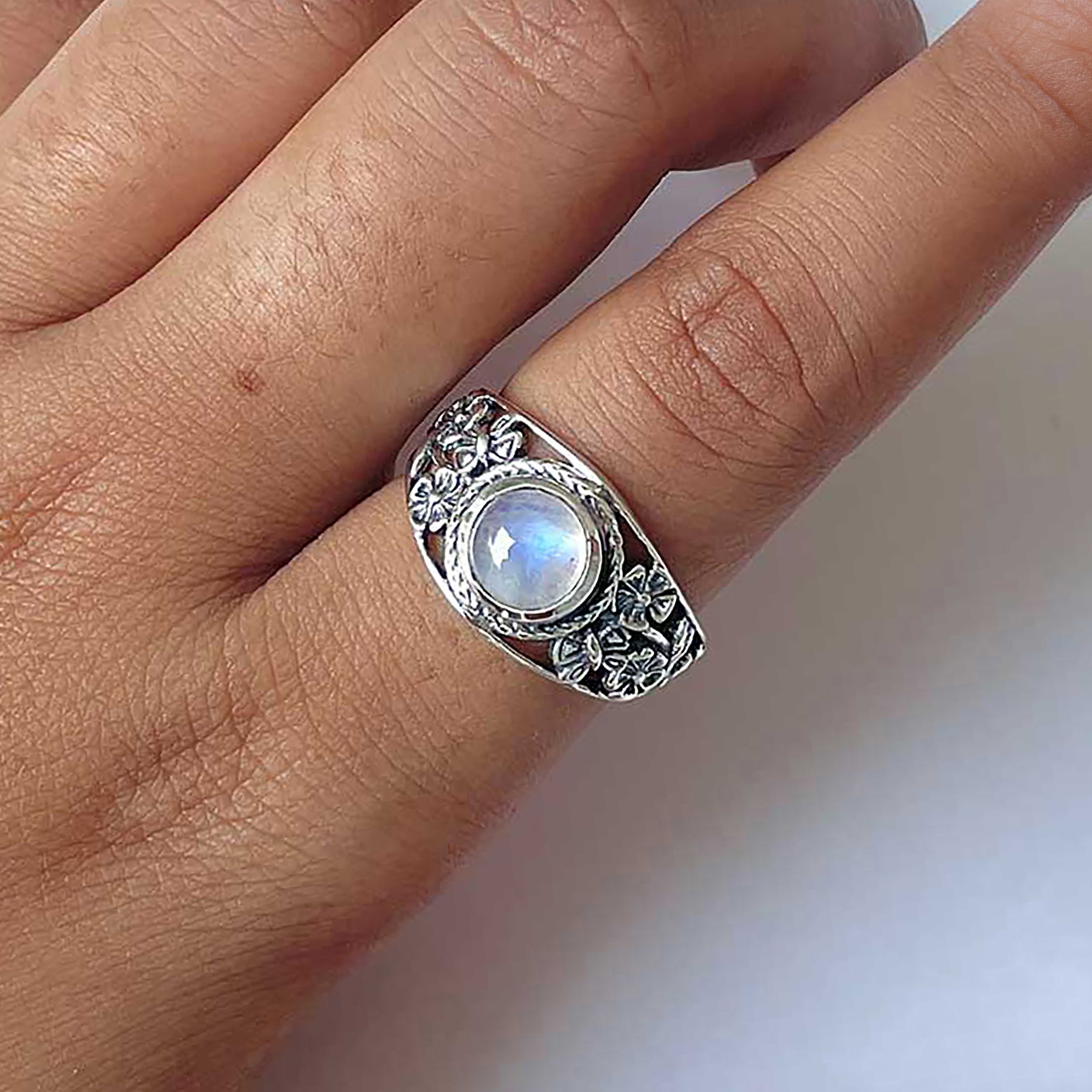Moonstone Ring-(RBM-RDR-64.)