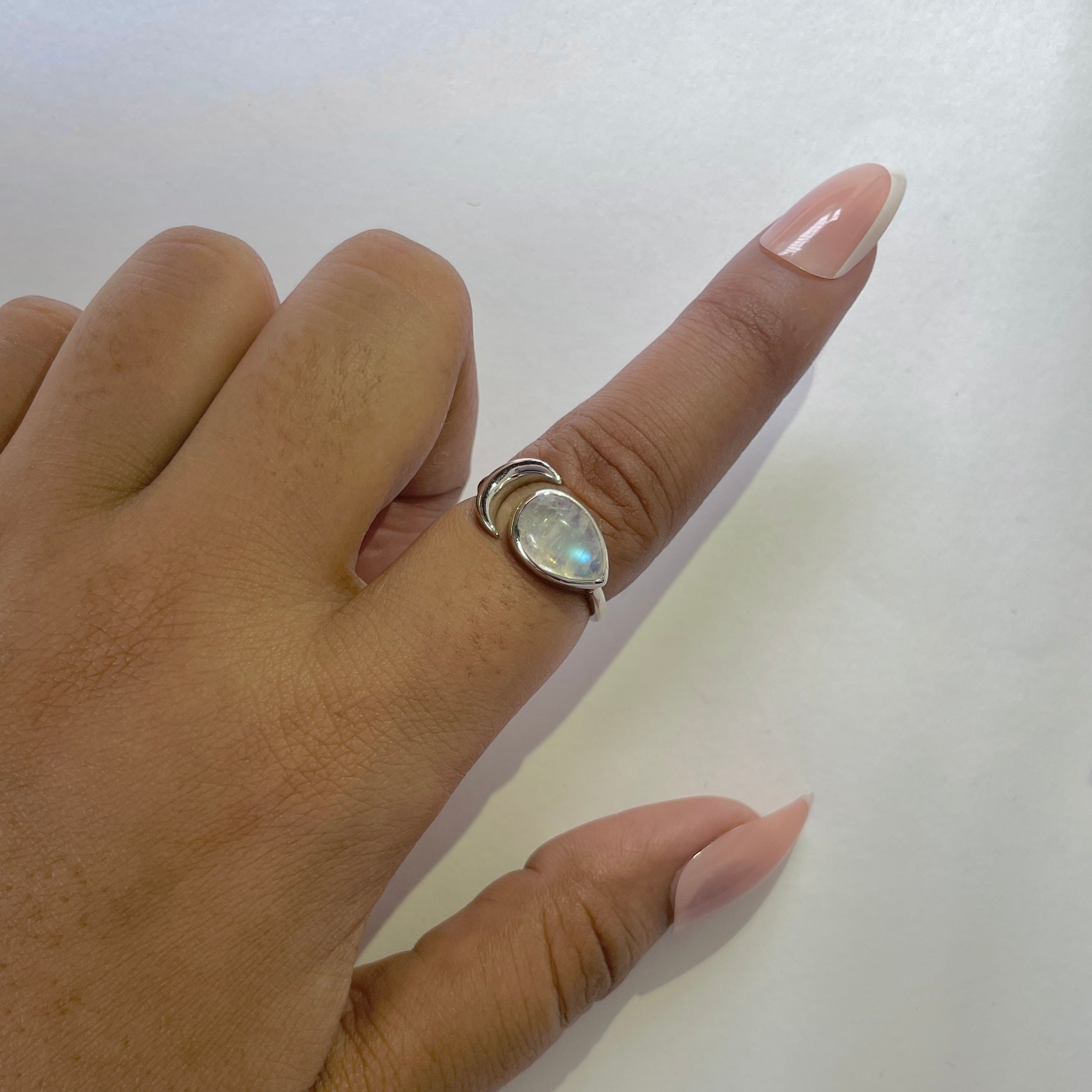 Moonstone Ring-(RBM-RDR-724.)