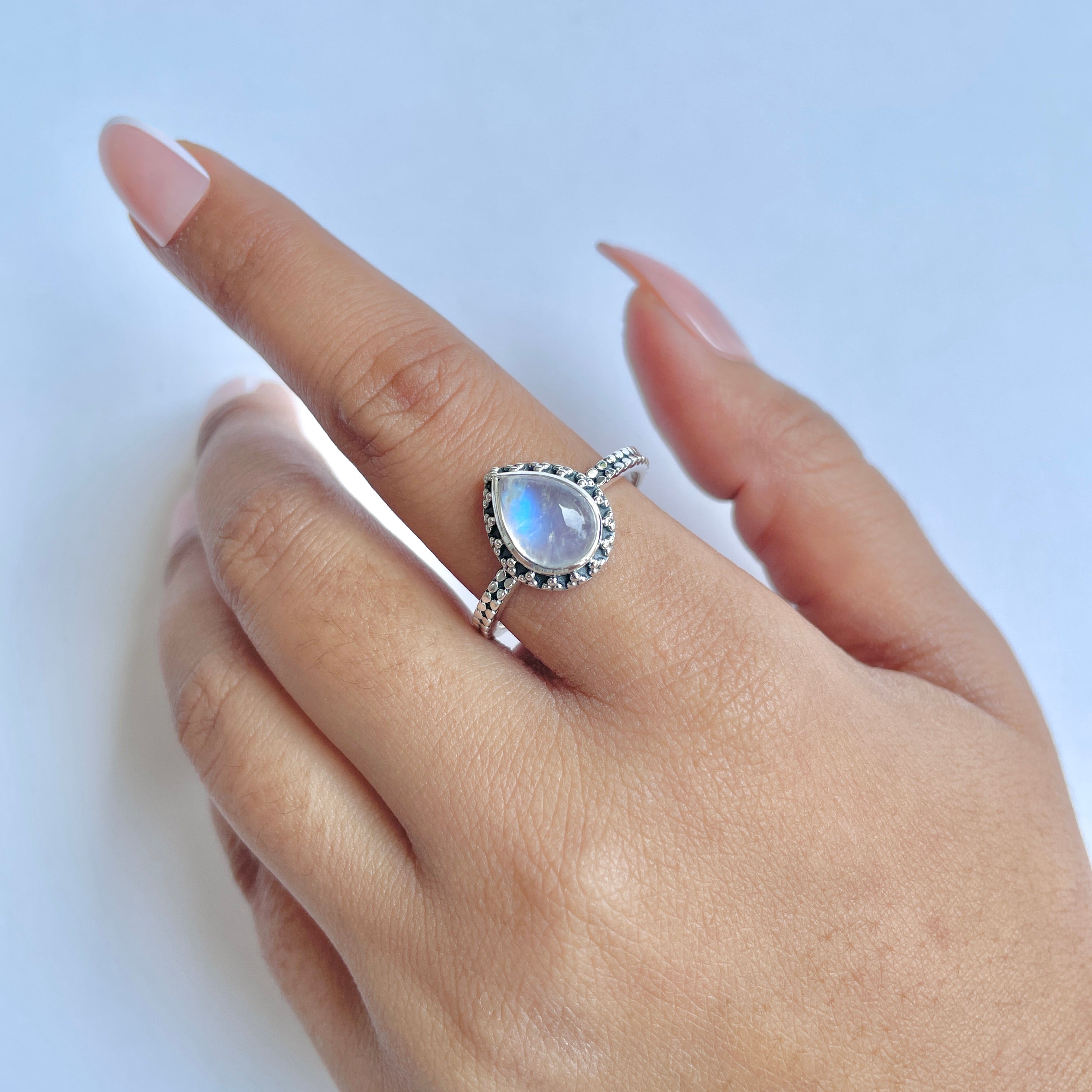 Moonstone Ring-(RBM-RDR-728.)