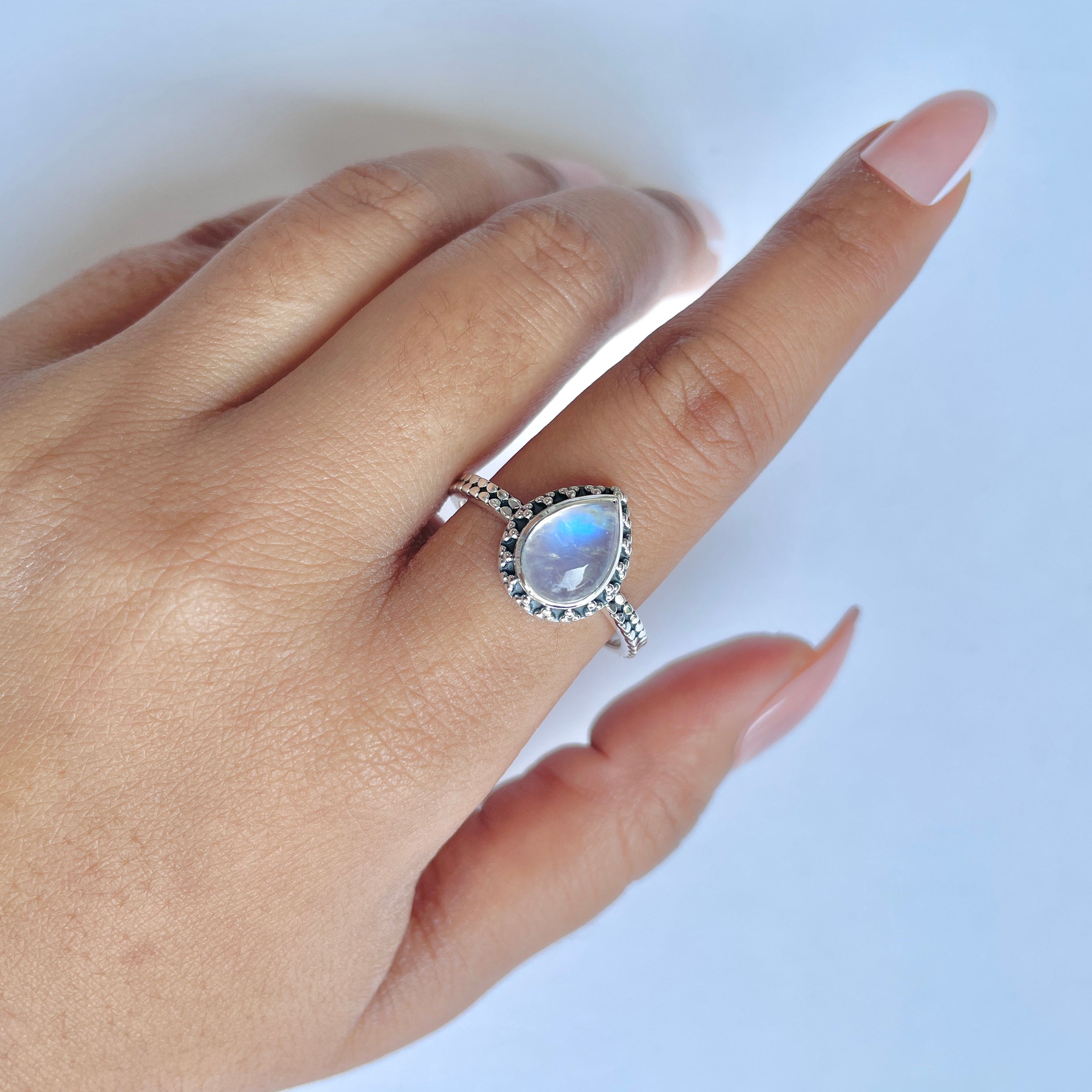 Moonstone Ring-(RBM-RDR-728.)