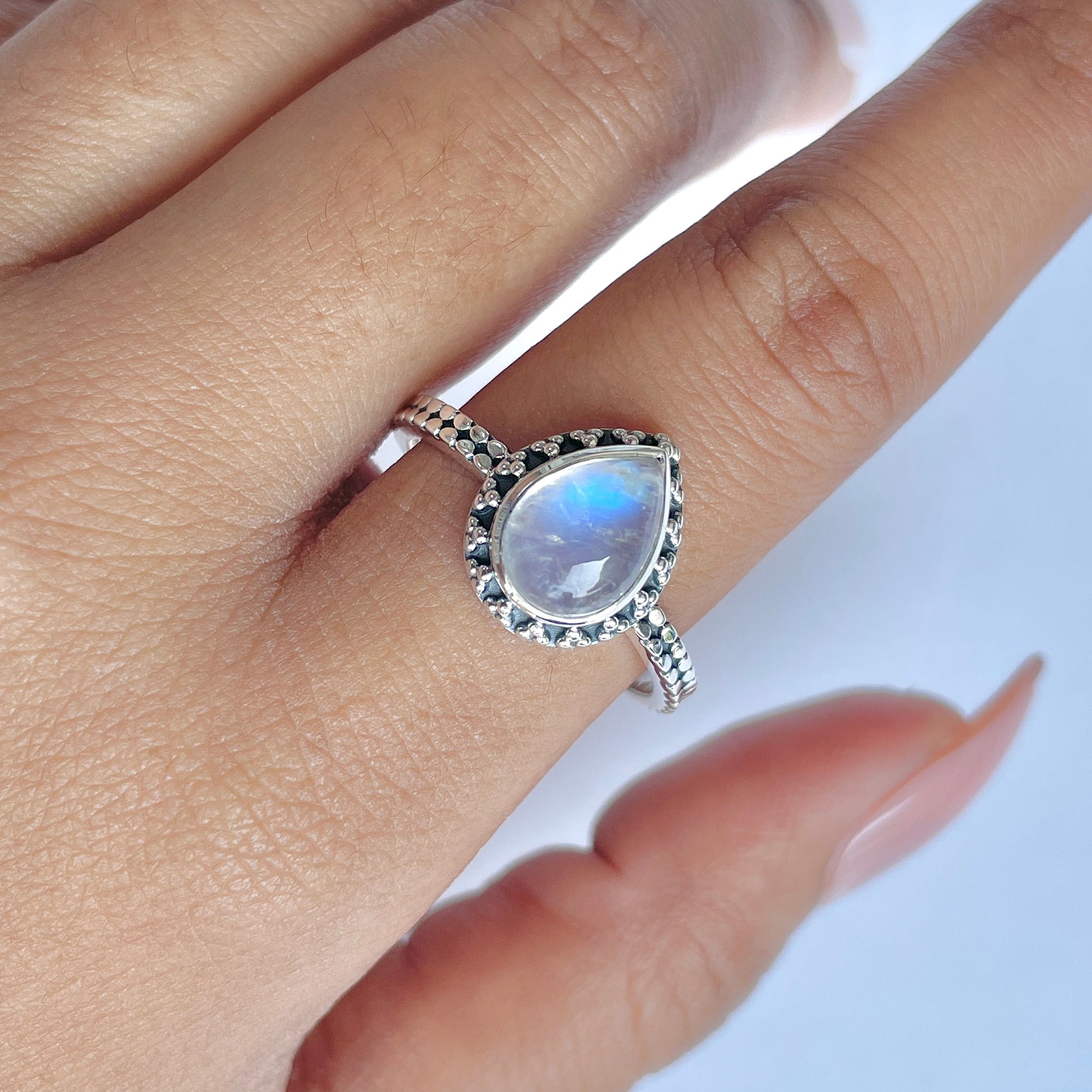 Moonstone Ring-(RBM-RDR-728.)