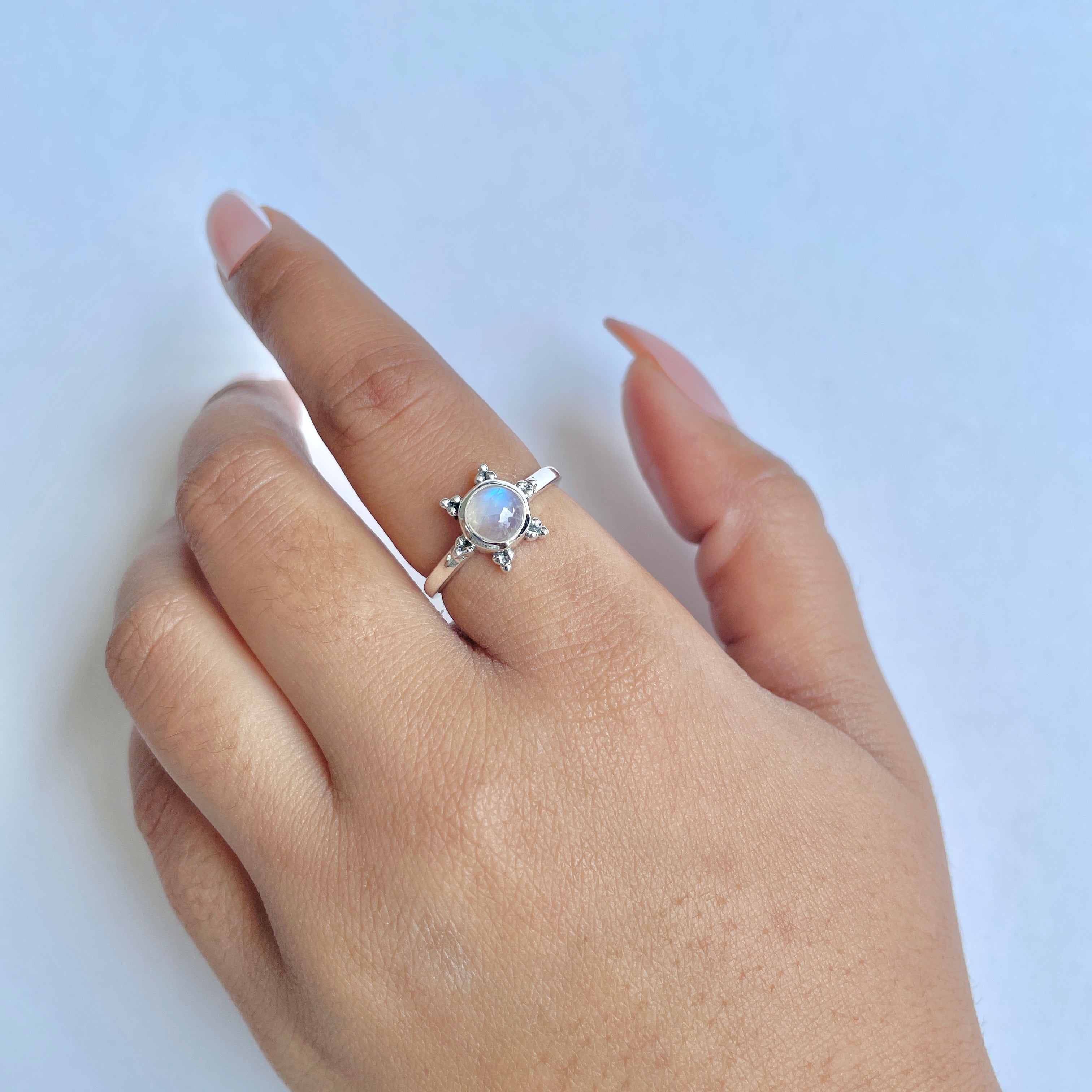 Moonstone Ring-(RBM-RDR-759.)