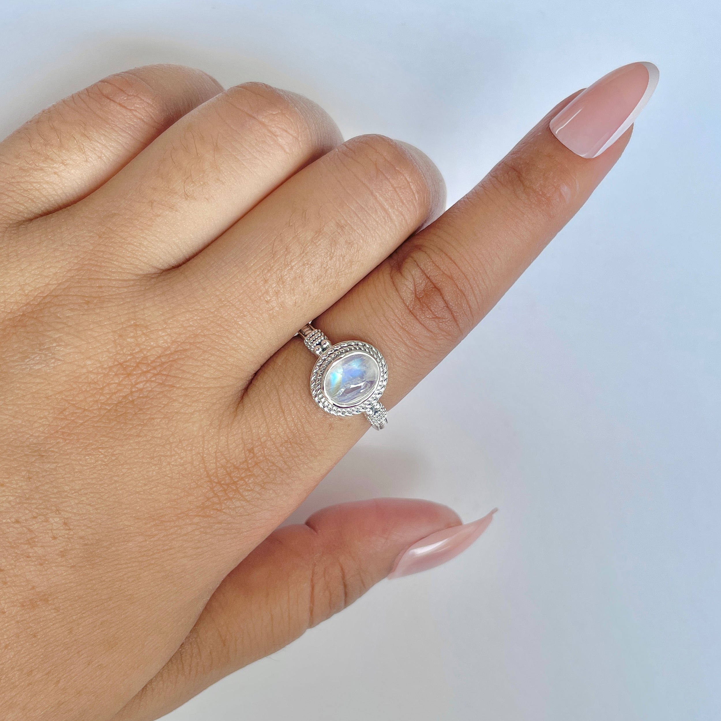 Moonstone Ring-(RBM-RDR-814.)