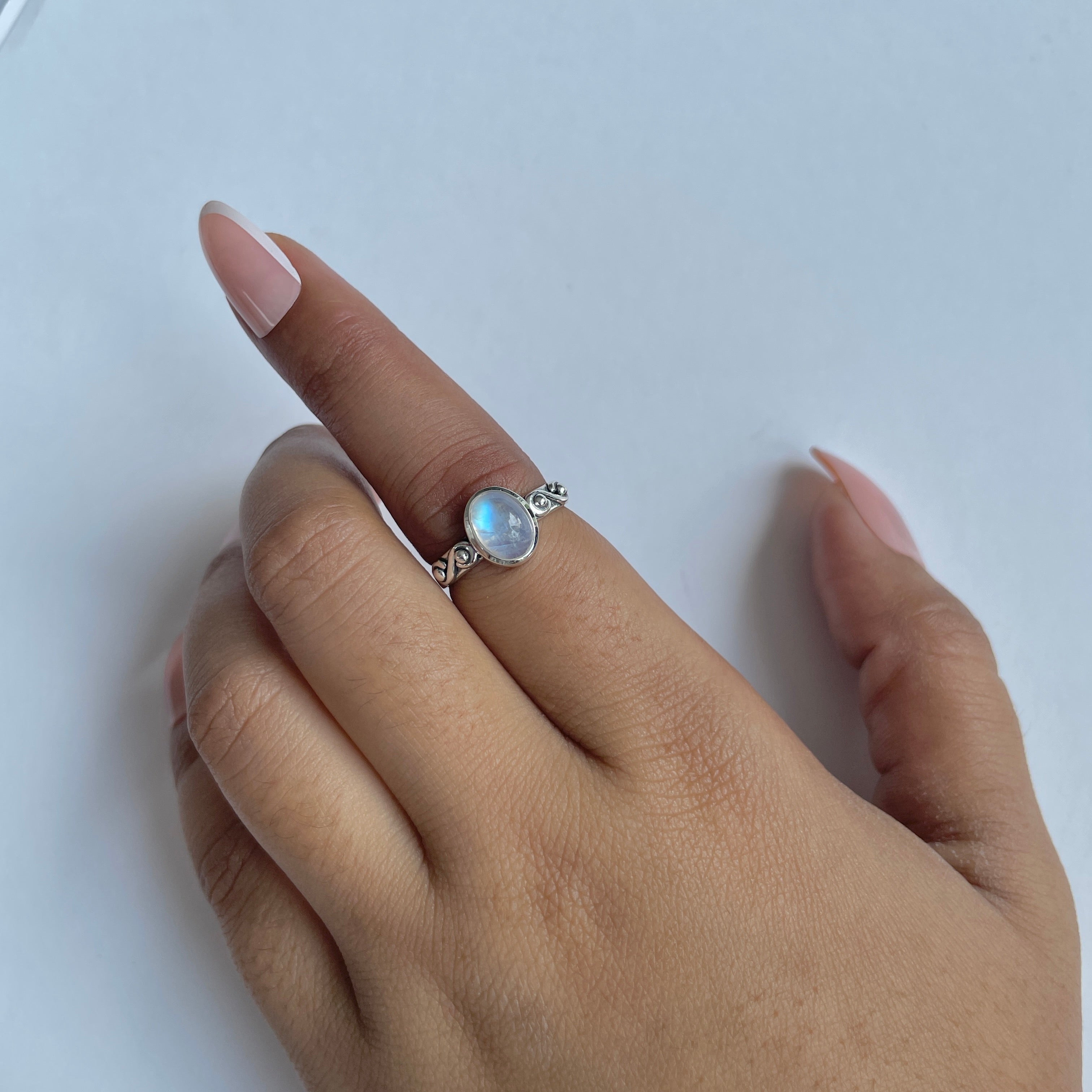 Moonstone Ring-(RBM-RDR-870.)