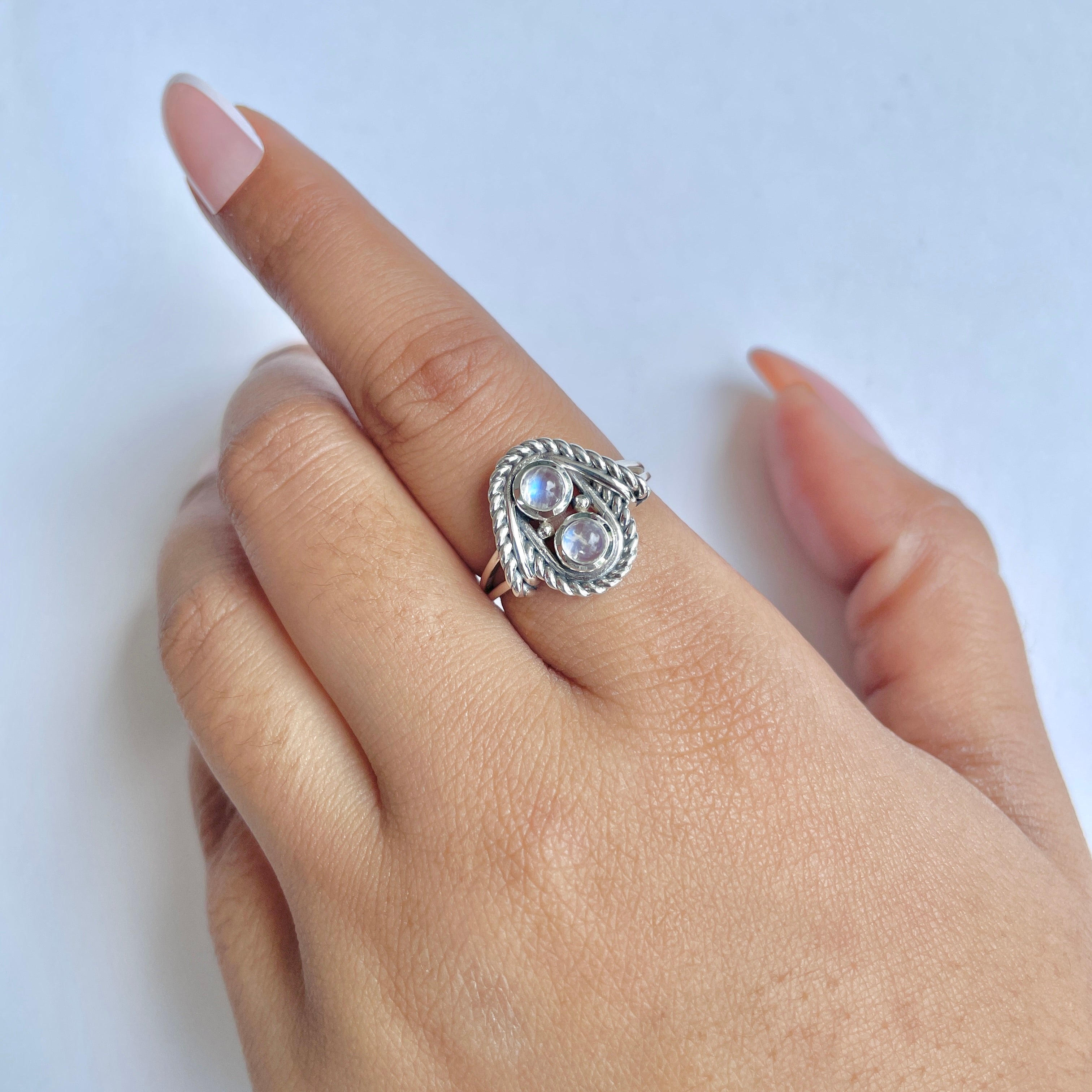 Moonstone Ring-(RBM-RDR-906.)