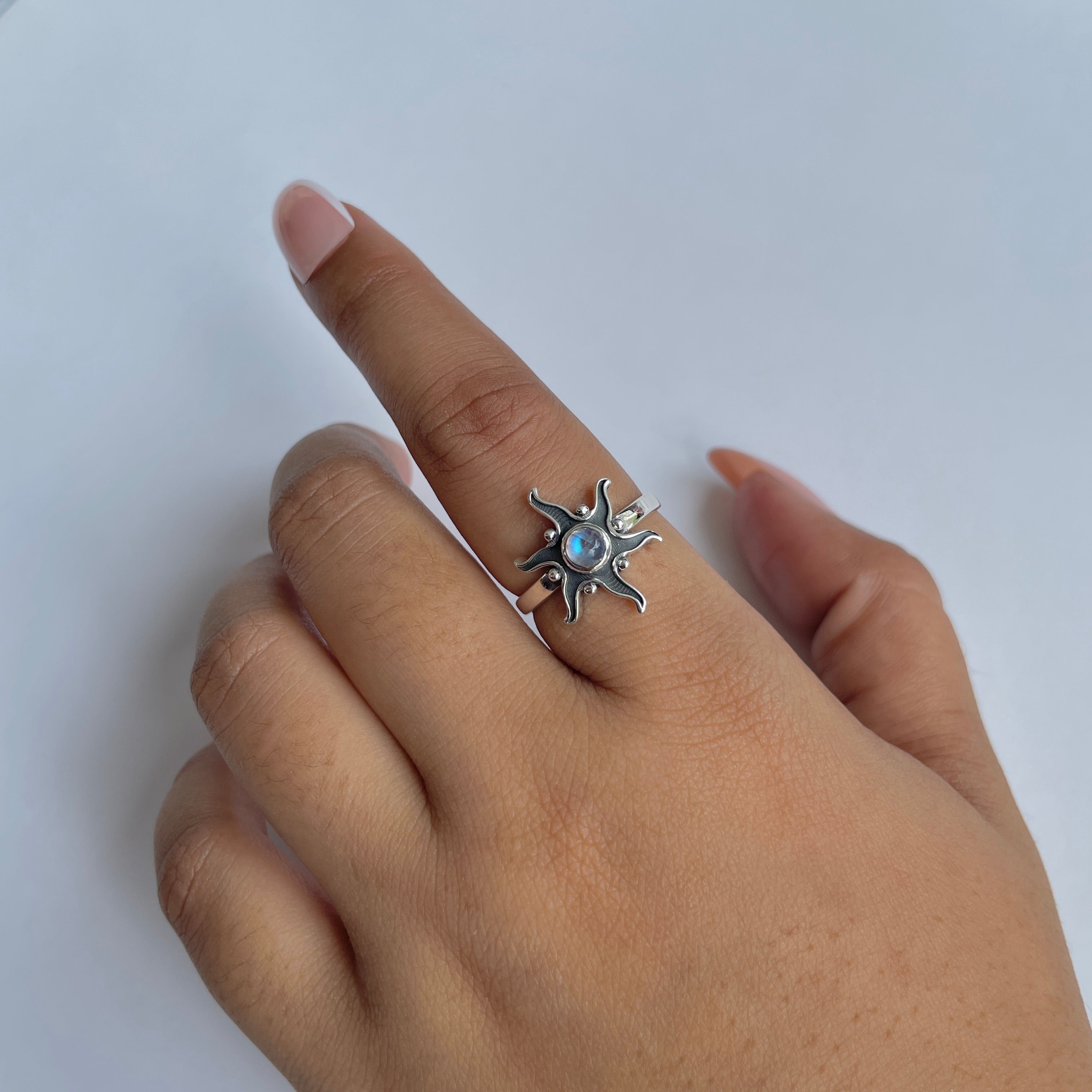 Moonstone Ring-(RBM-RDR-979.)