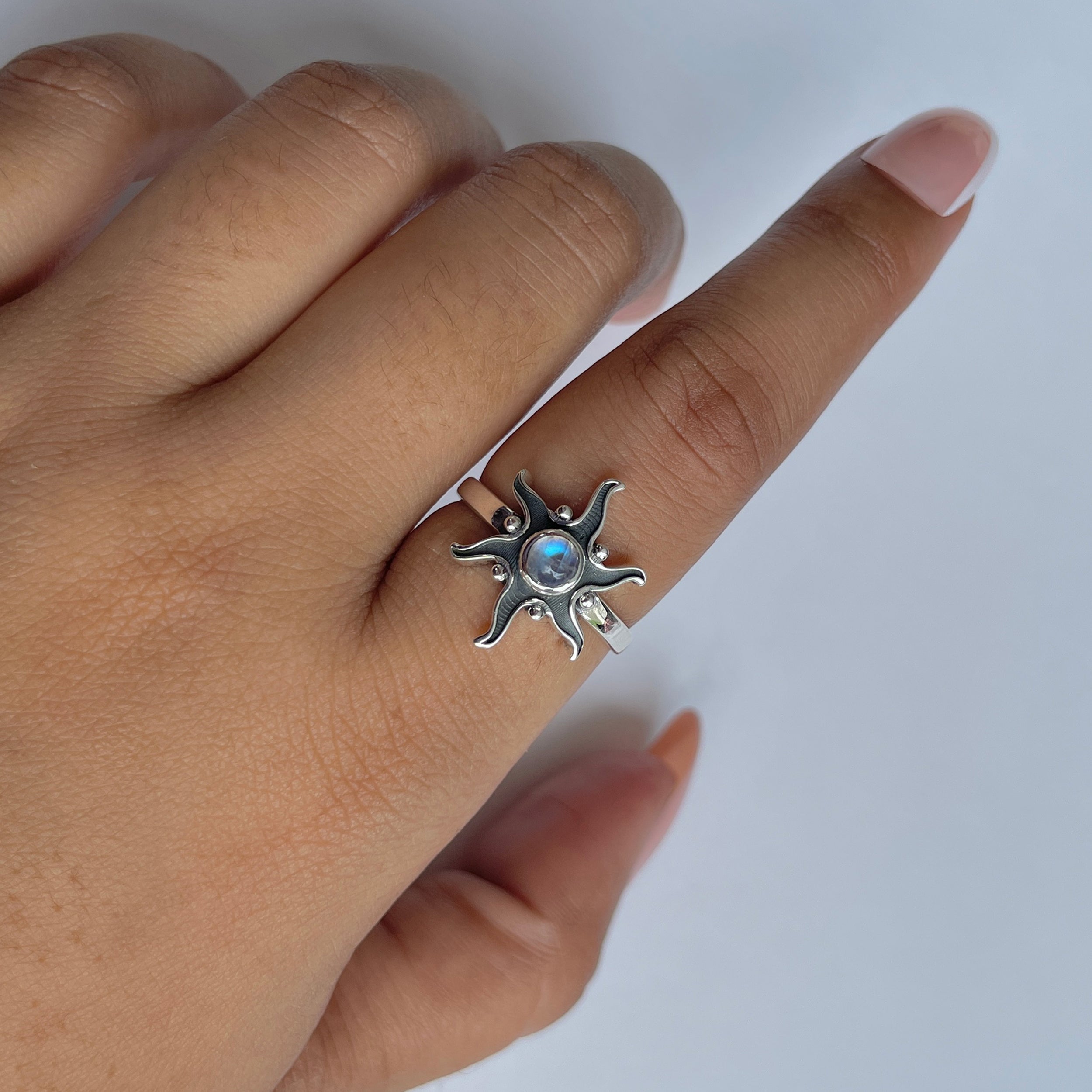 Moonstone Ring-(RBM-RDR-979.)