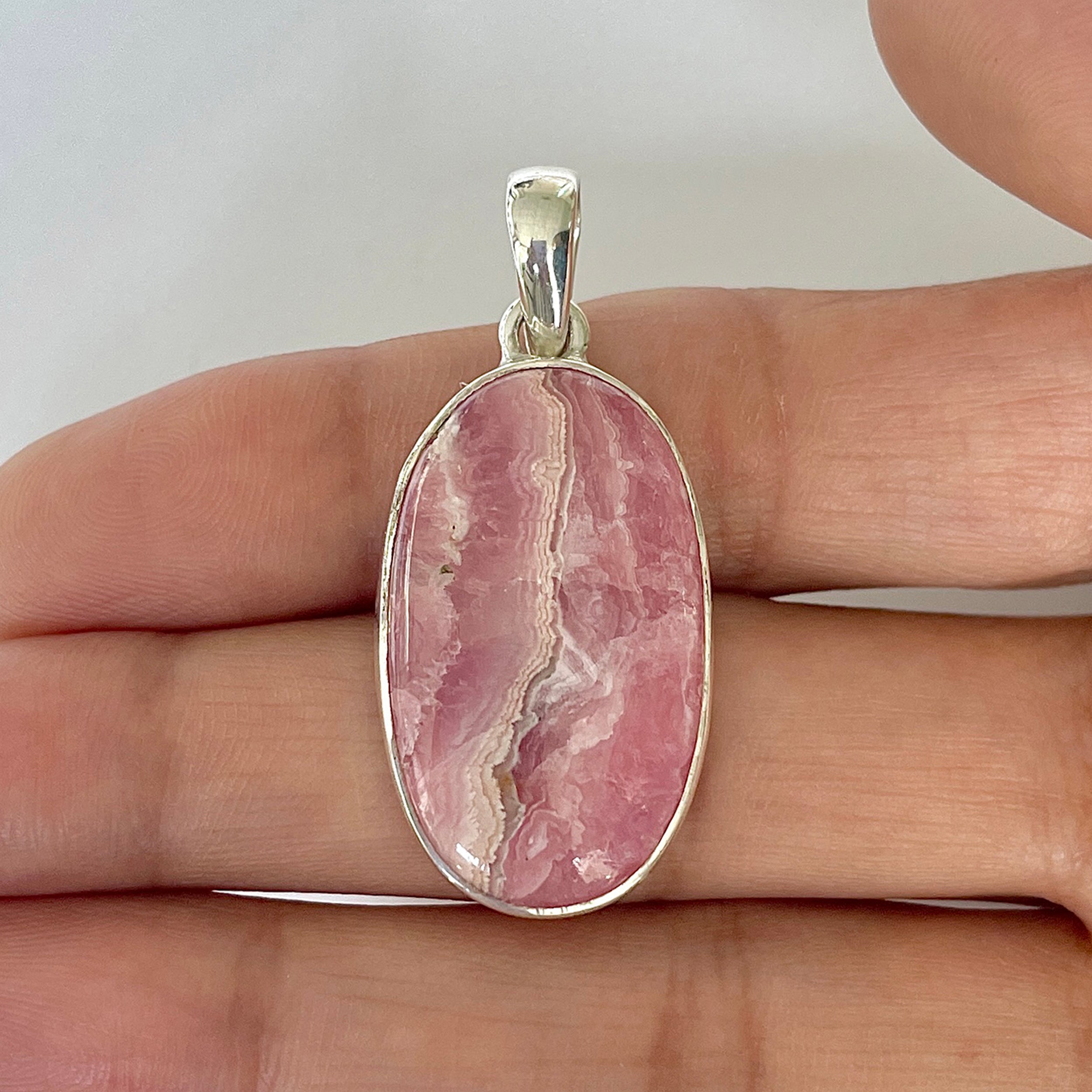 Rhodochrosite Pendant-(RDC-1-15)