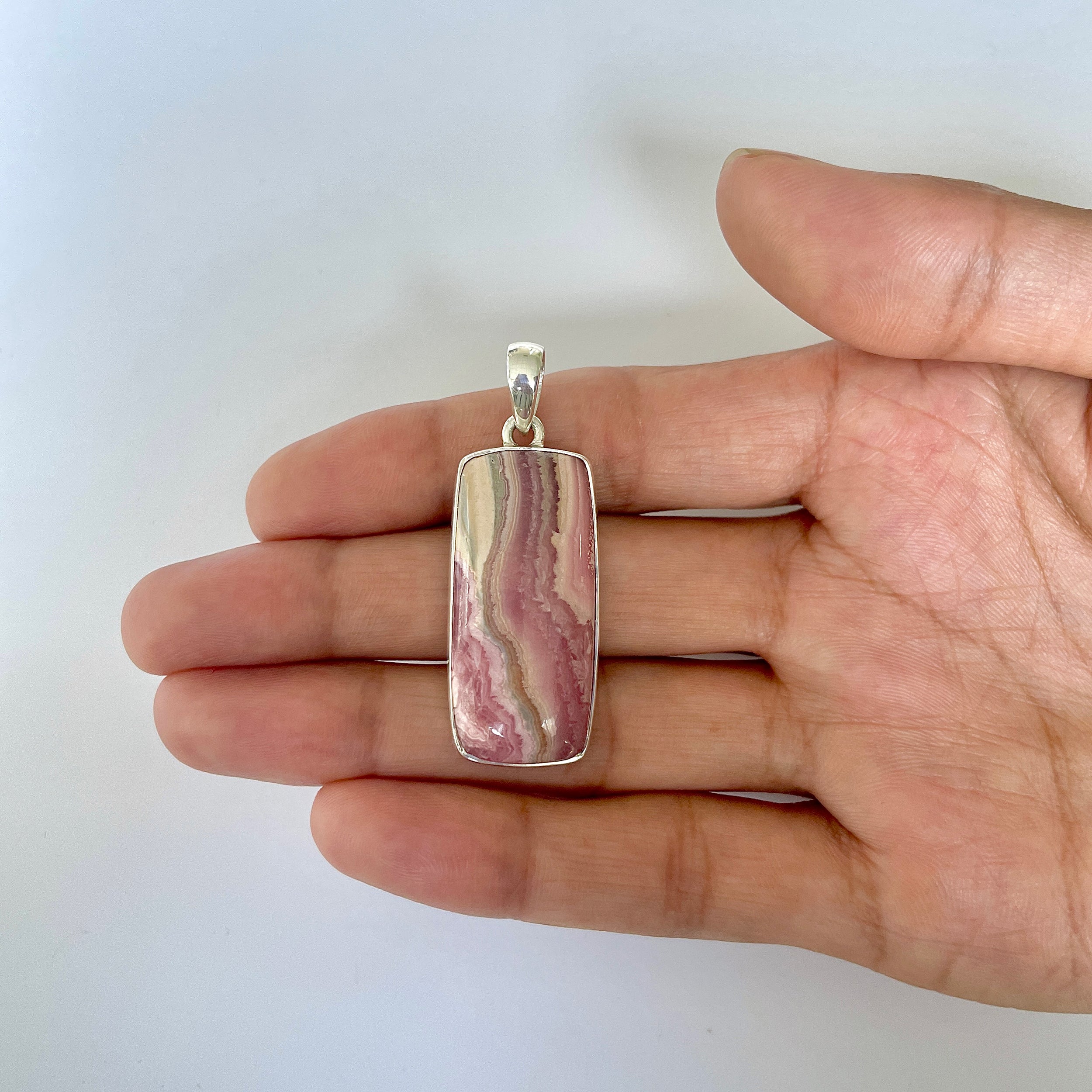 Rhodochrosite Pendant-(RDC-1-23)