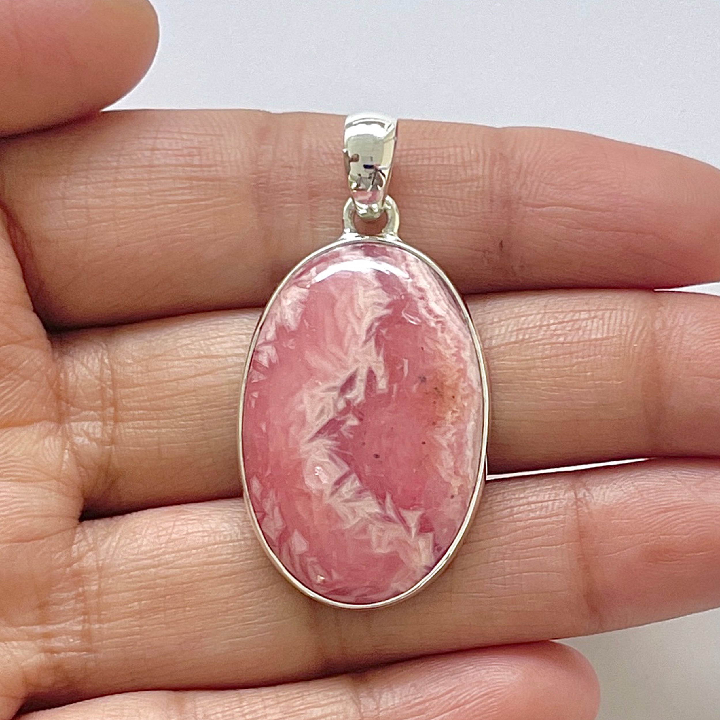 Rhodochrosite Pendant-(RDC-1-48)