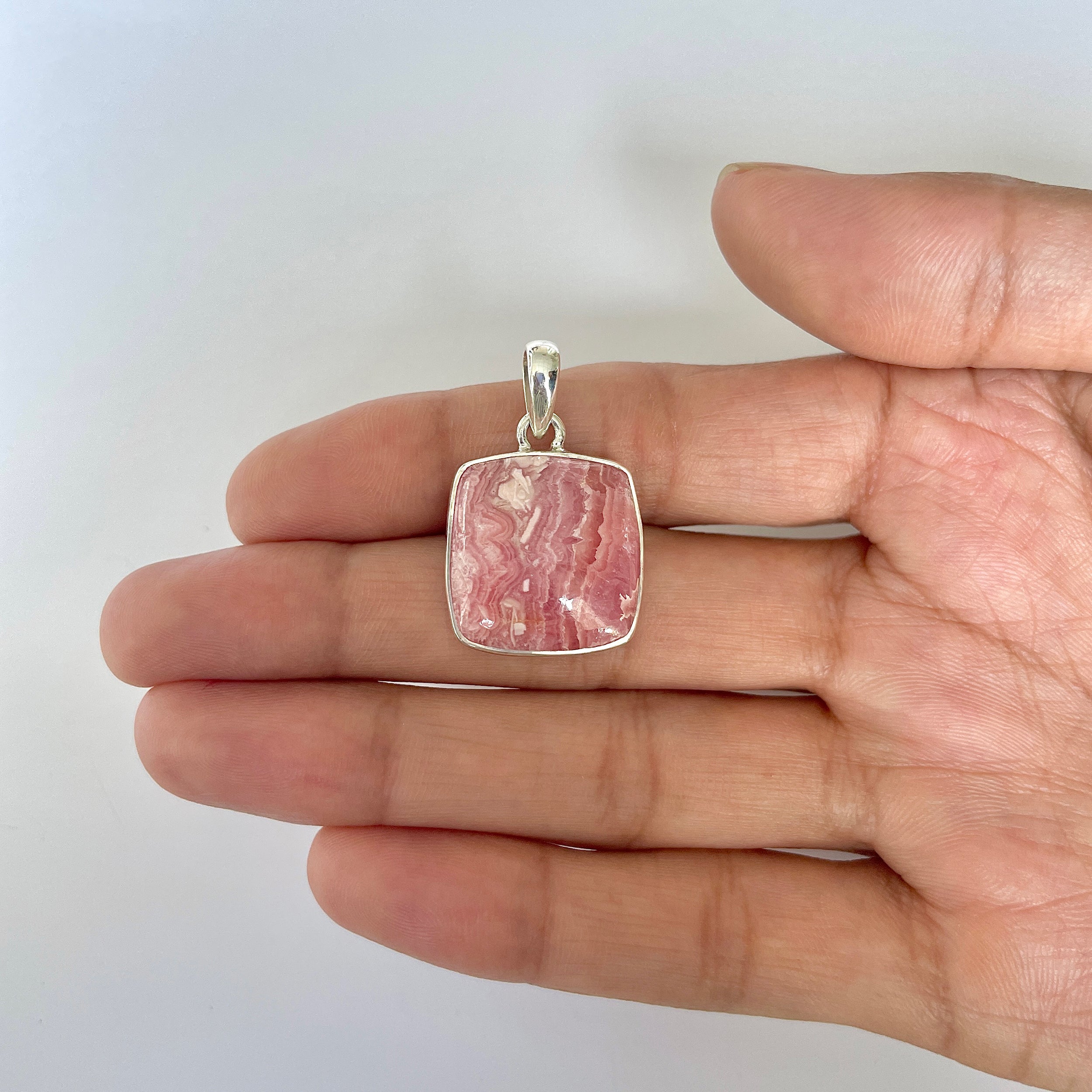 Rhodochrosite Pendant-(RDC-1-5)