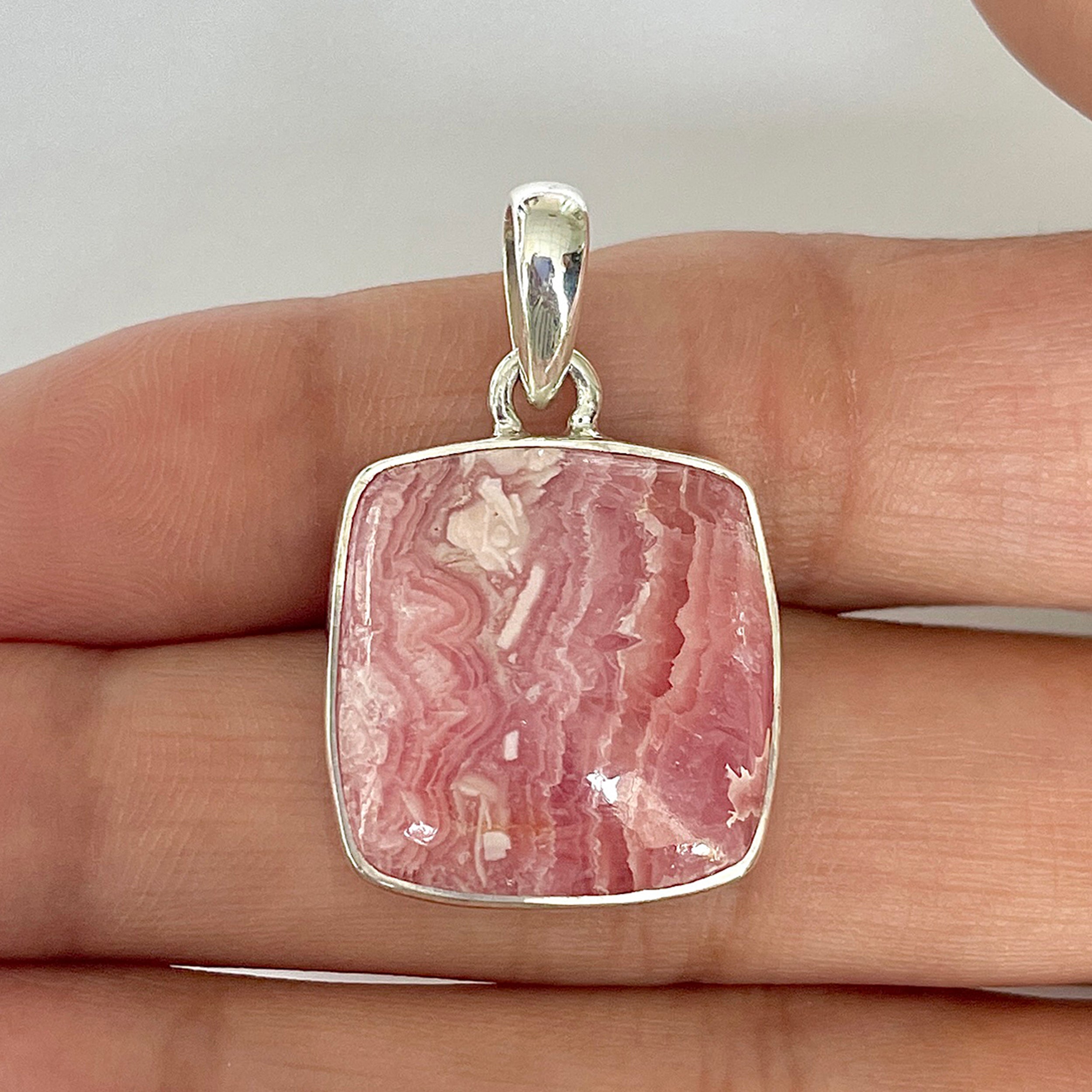 Rhodochrosite Pendant-(RDC-1-5)