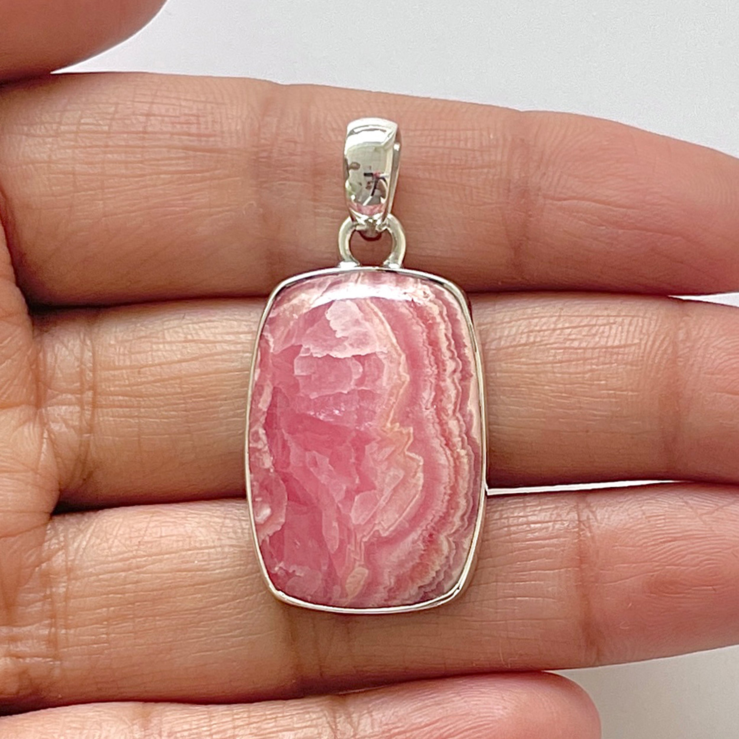 Rhodochrosite Pendant-(RDC-1-63)