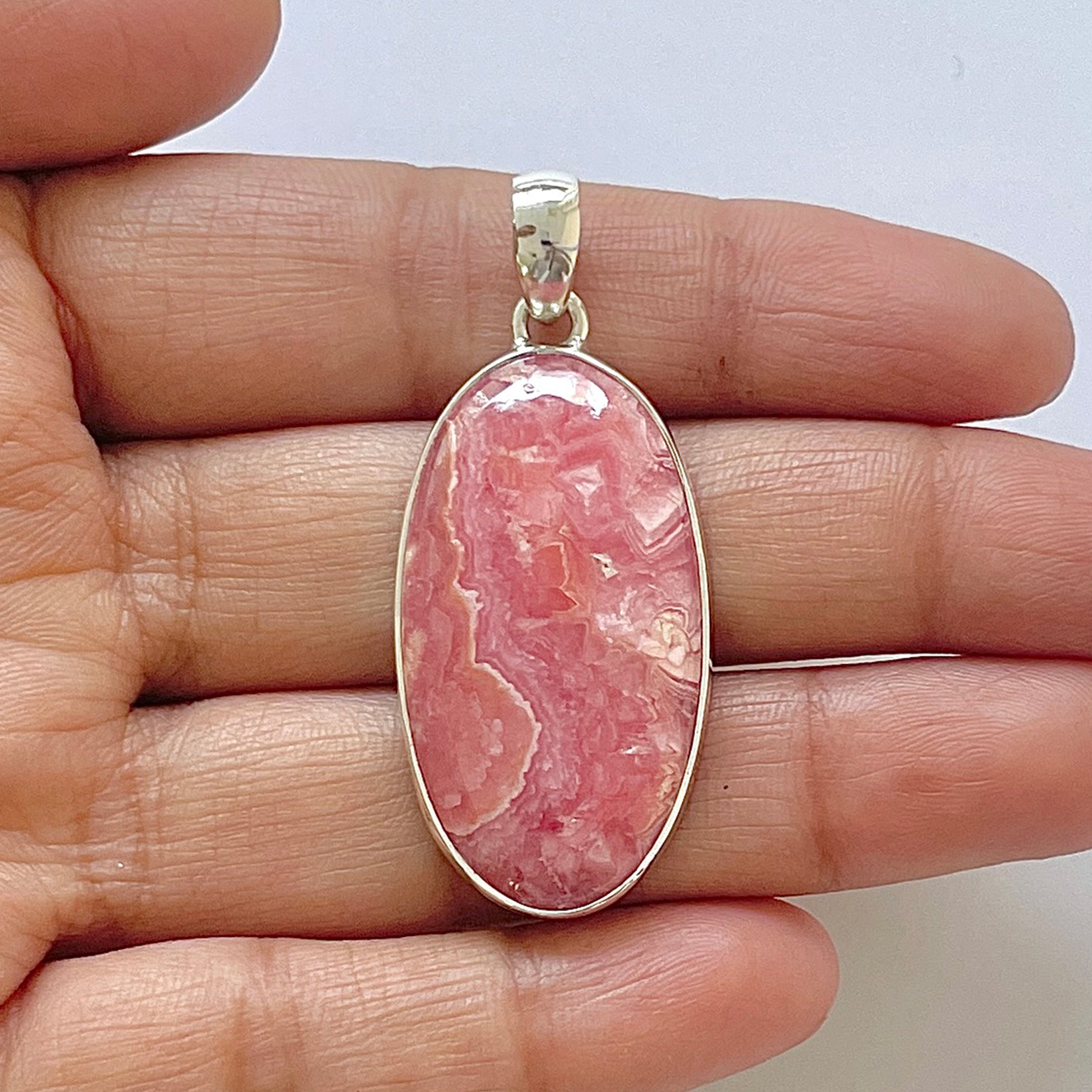 Rhodochrosite Pendant-(RDC-1-65)