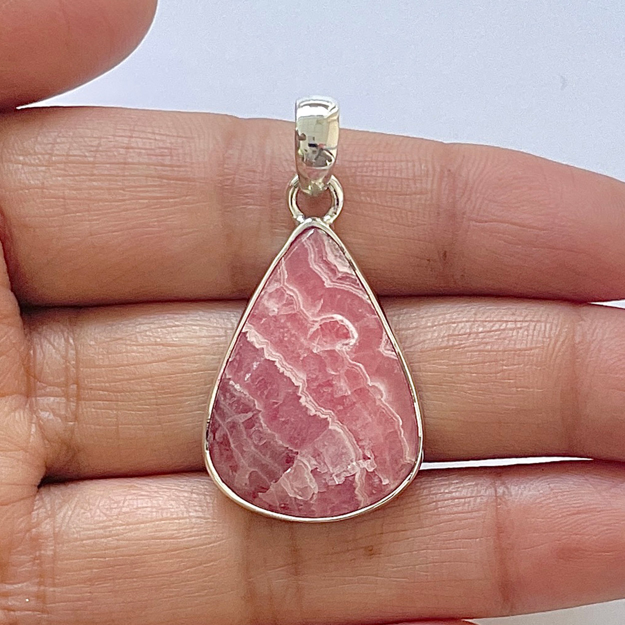 Rhodochrosite Pendant-(RDC-1-66)