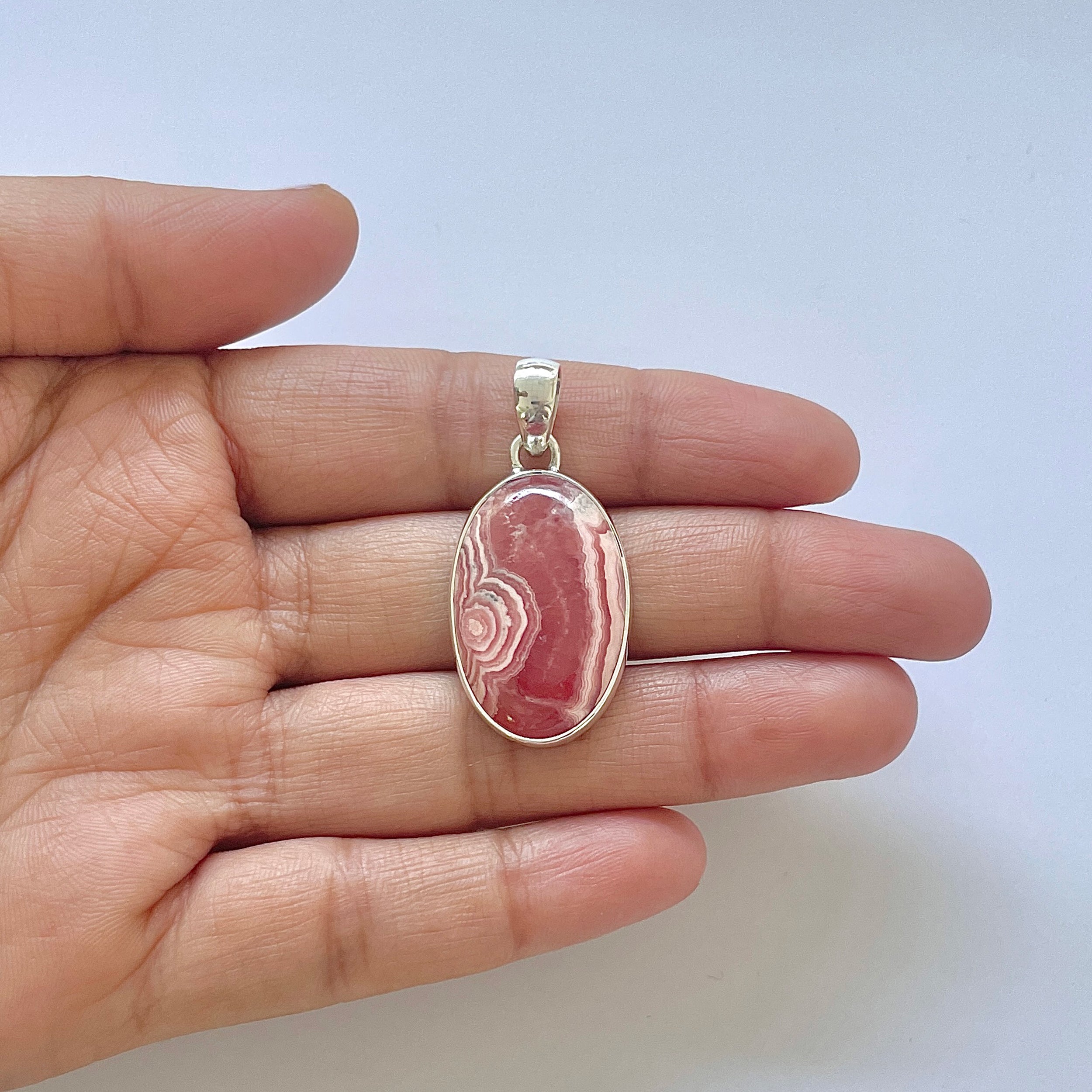 Rhodochrosite Pendant-(RDC-1-77)