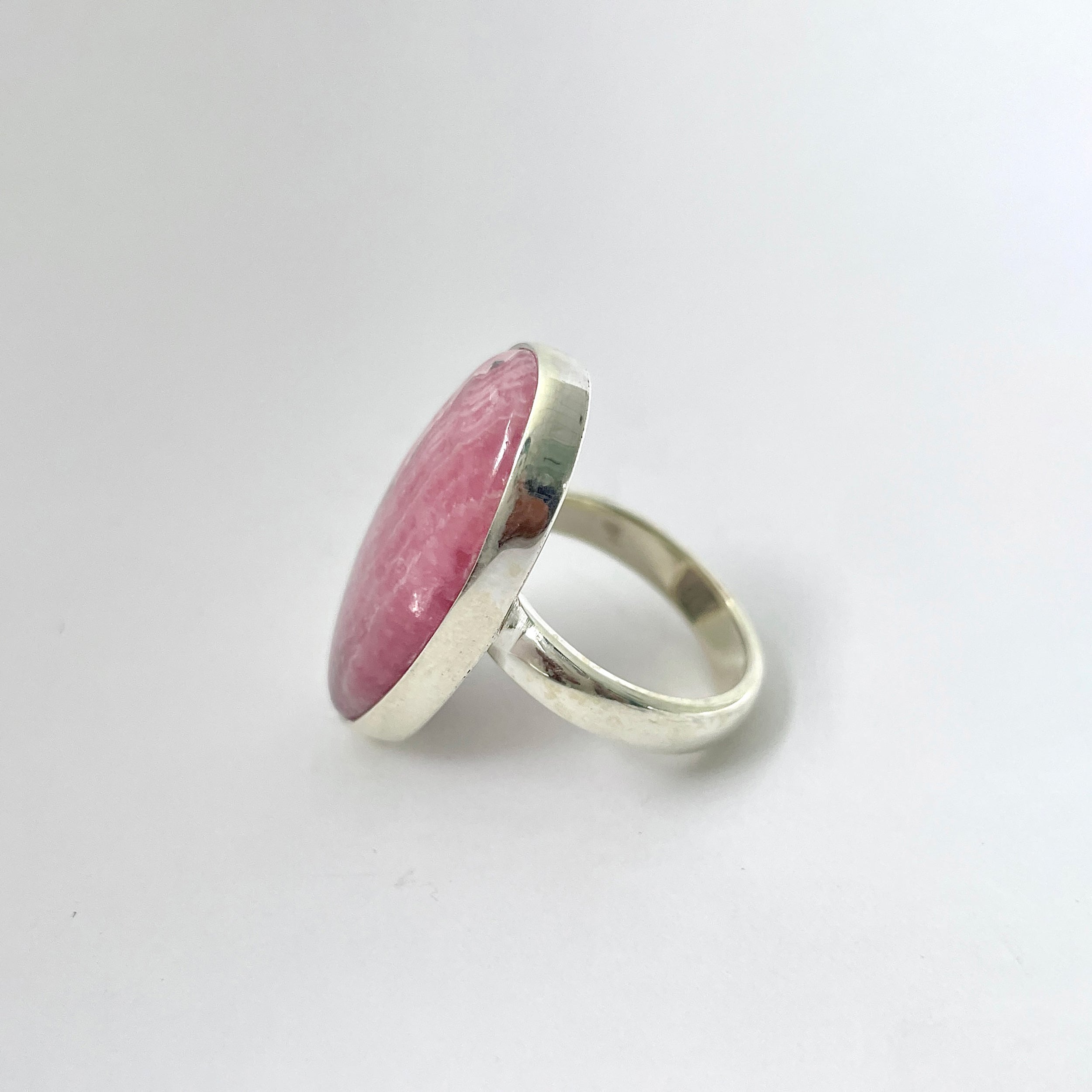 Rhodochrosite Ring-(RDC-2-13)