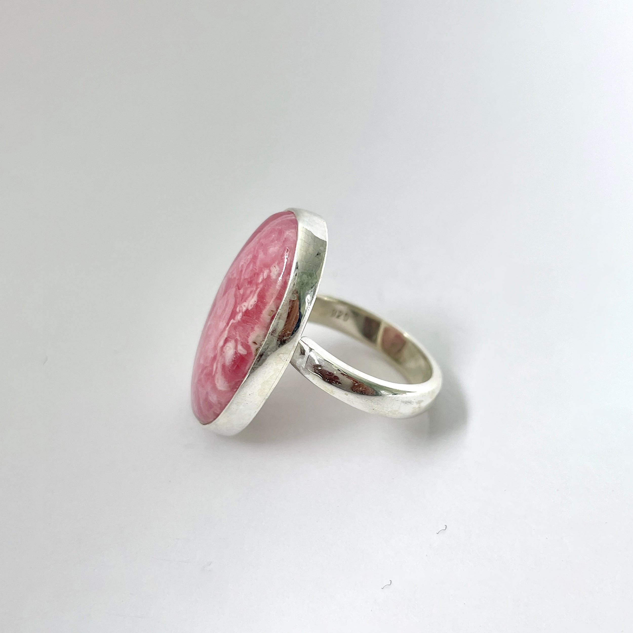 Rhodochrosite Ring-(RDC-2-17)
