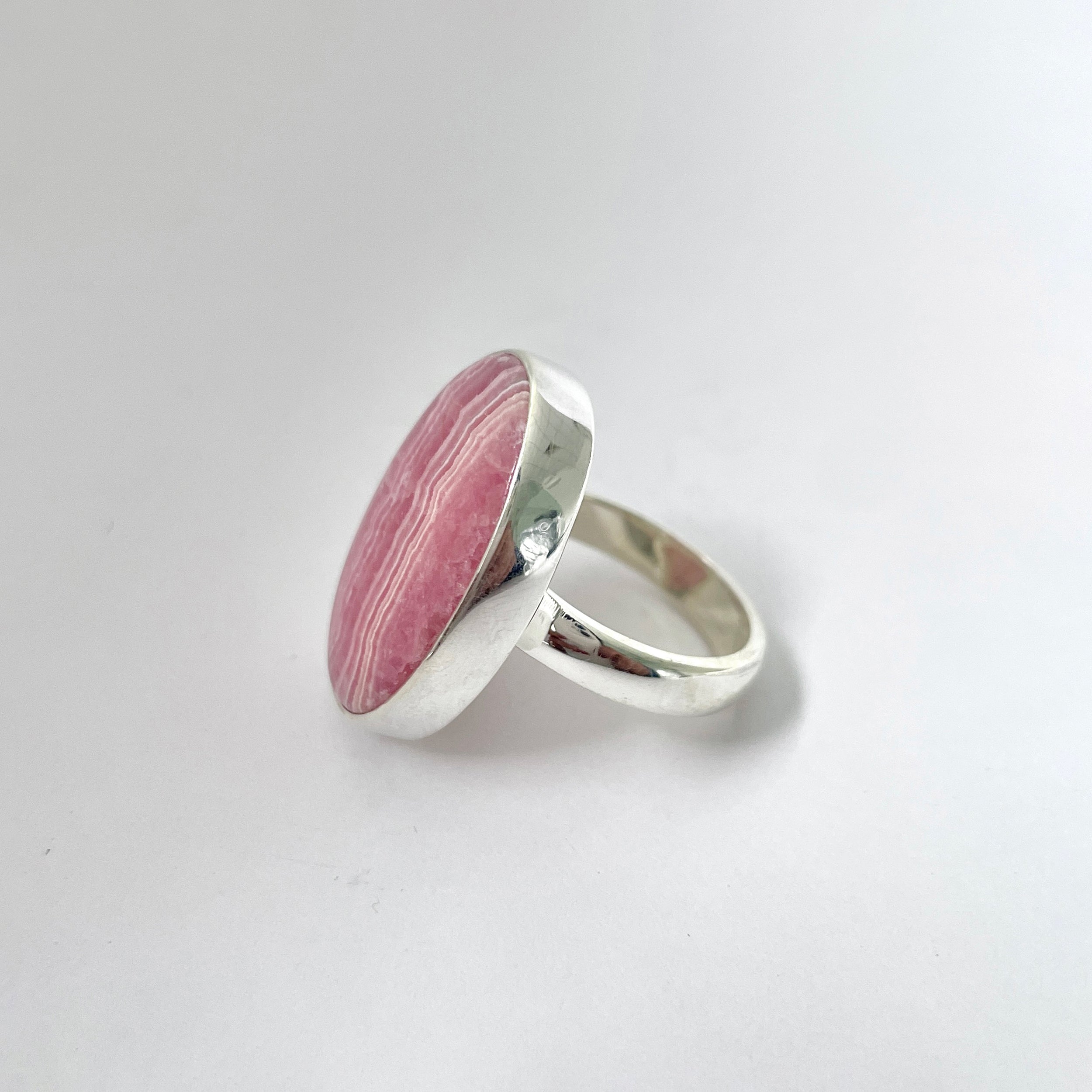 Rhodochrosite Ring-(RDC-2-20)