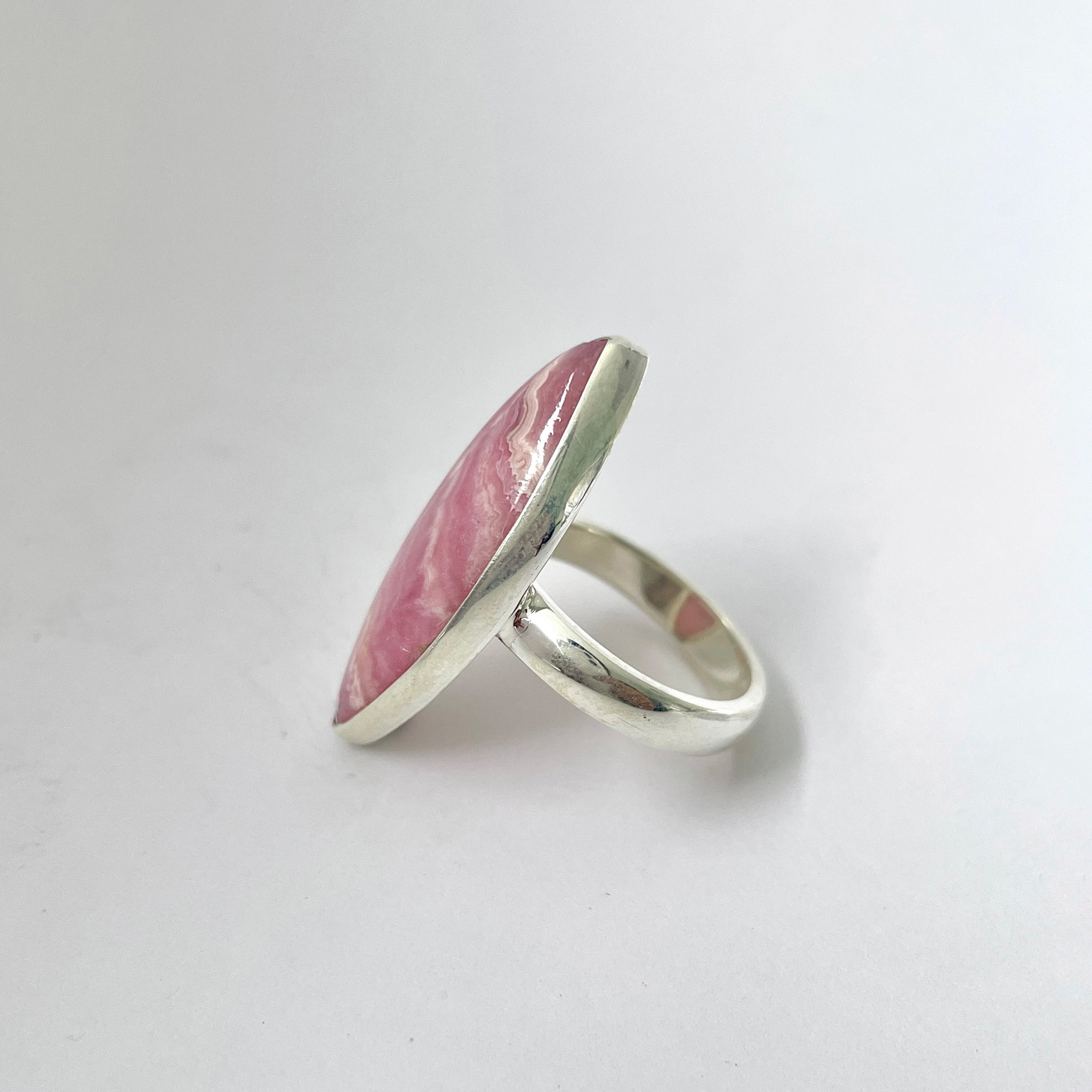 Rhodochrosite Ring-(RDC-2-24)