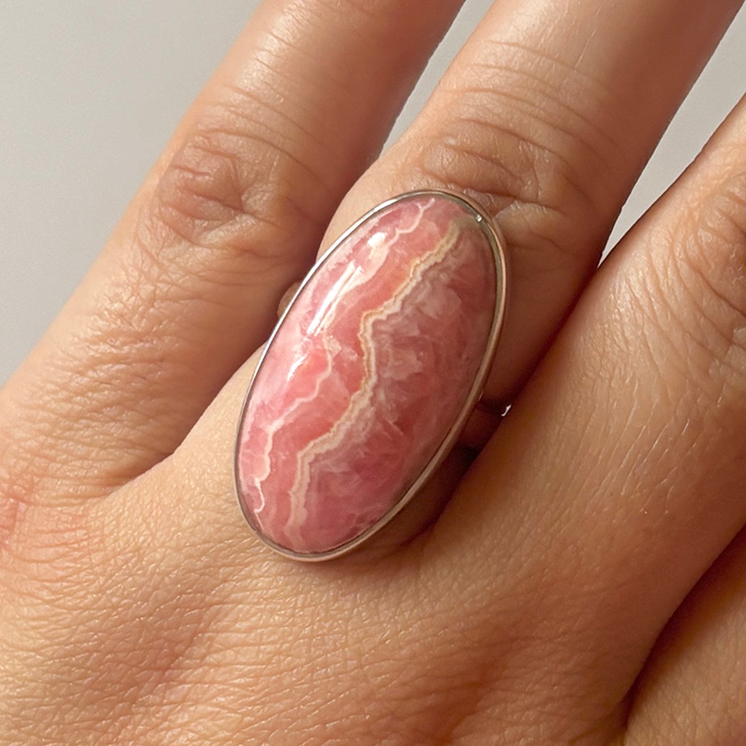 Rhodochrosite Ring-(RDC-2-29)