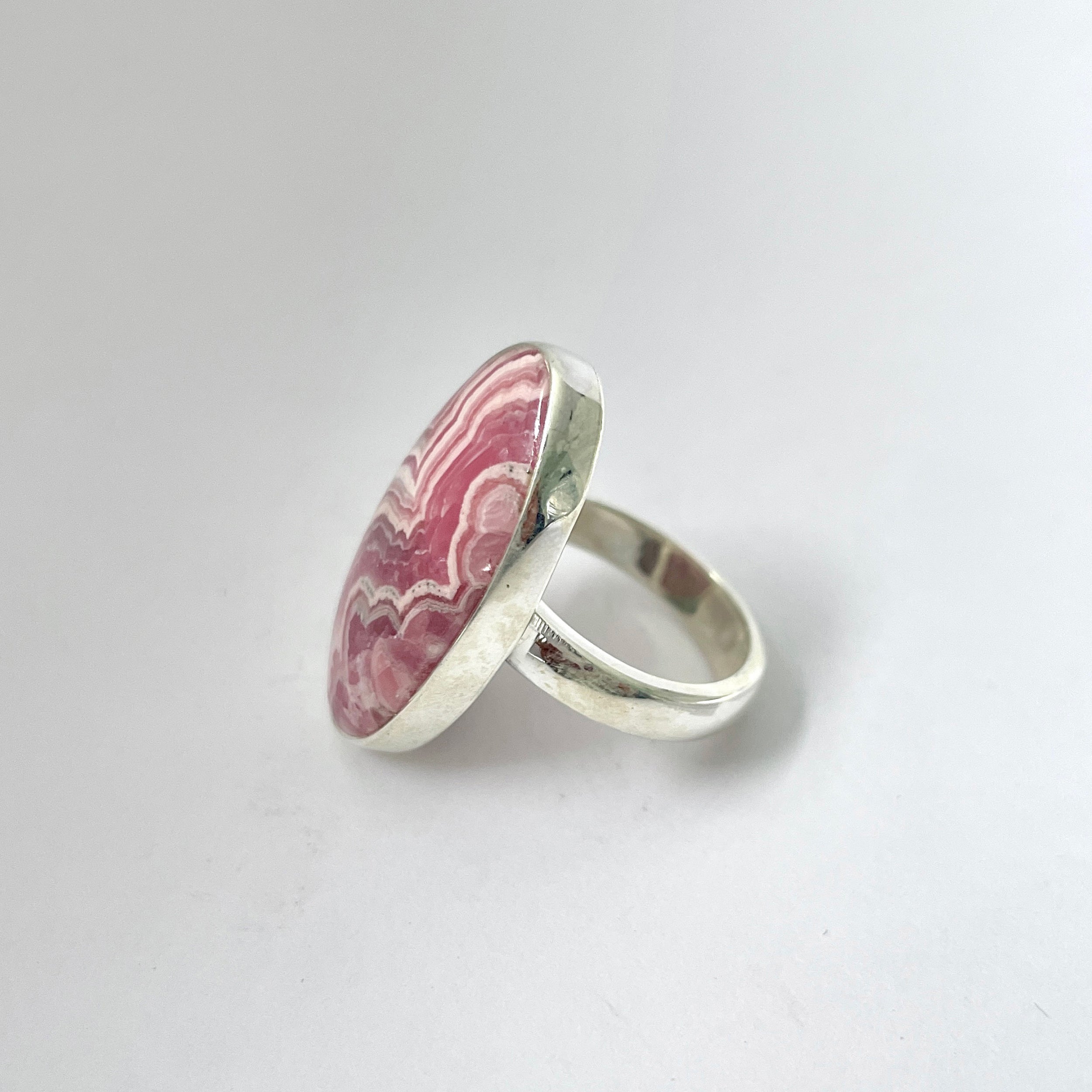 Rhodochrosite Ring-(RDC-2-3)