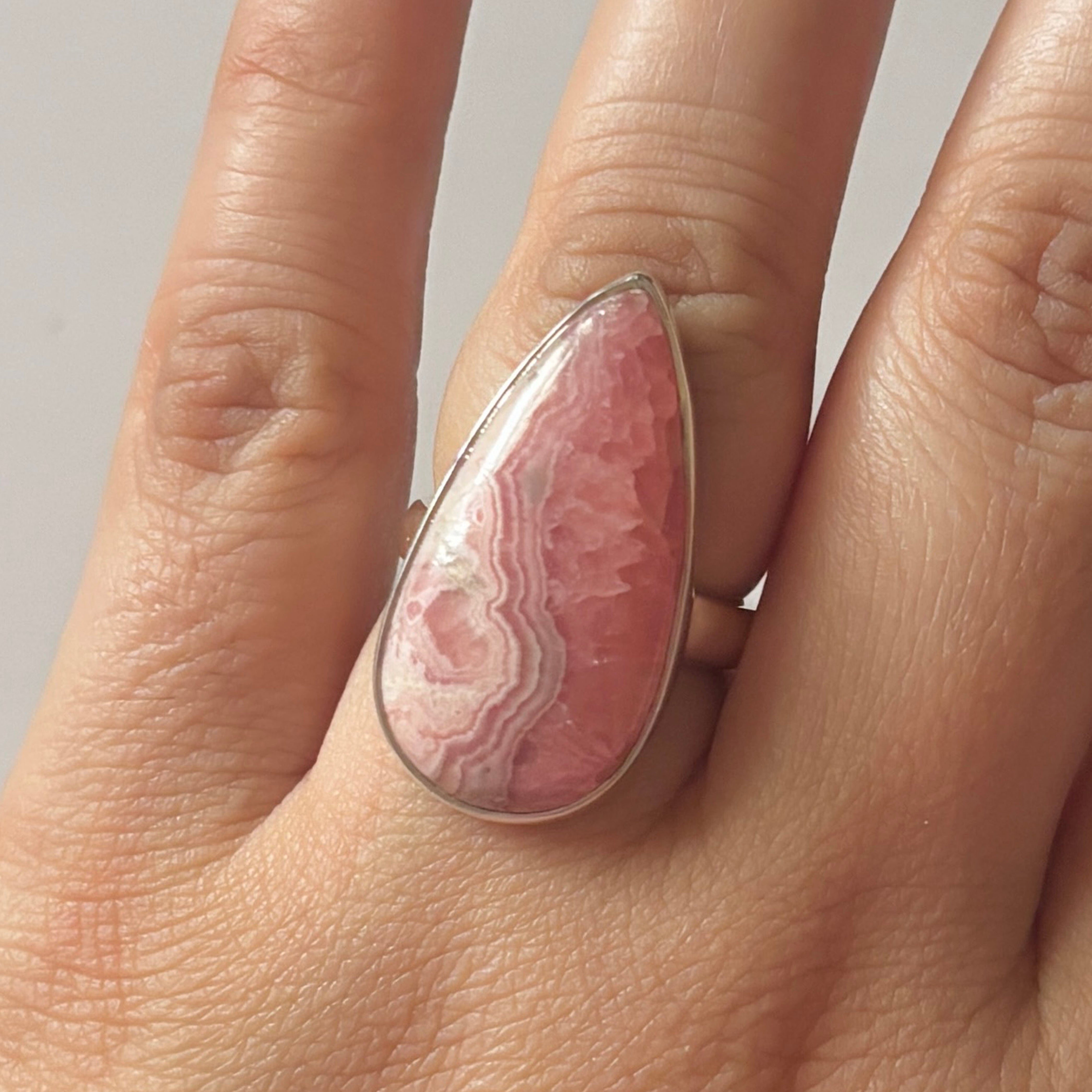 Rhodochrosite Ring-(RDC-2-38)
