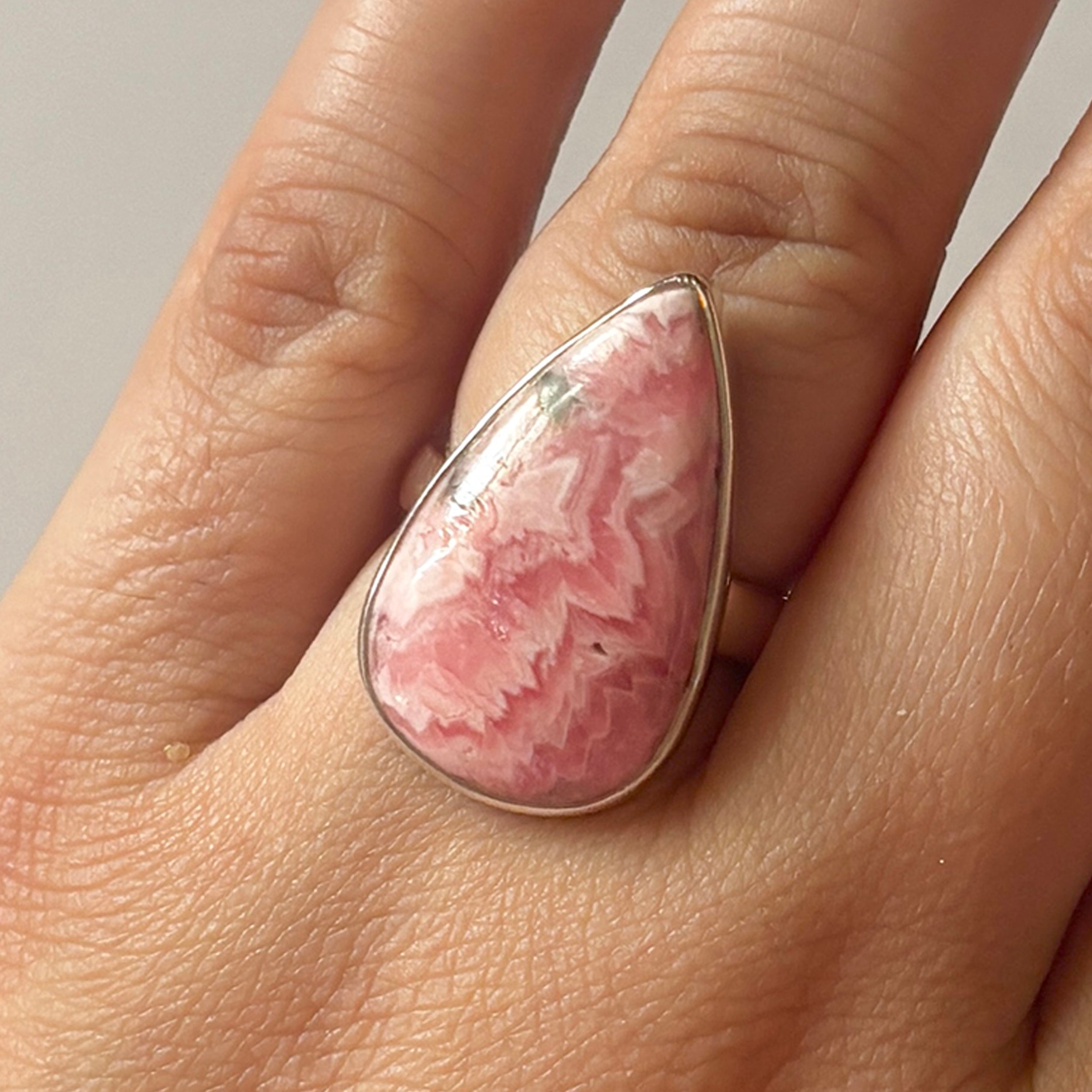 Rhodochrosite Ring-(RDC-2-43)