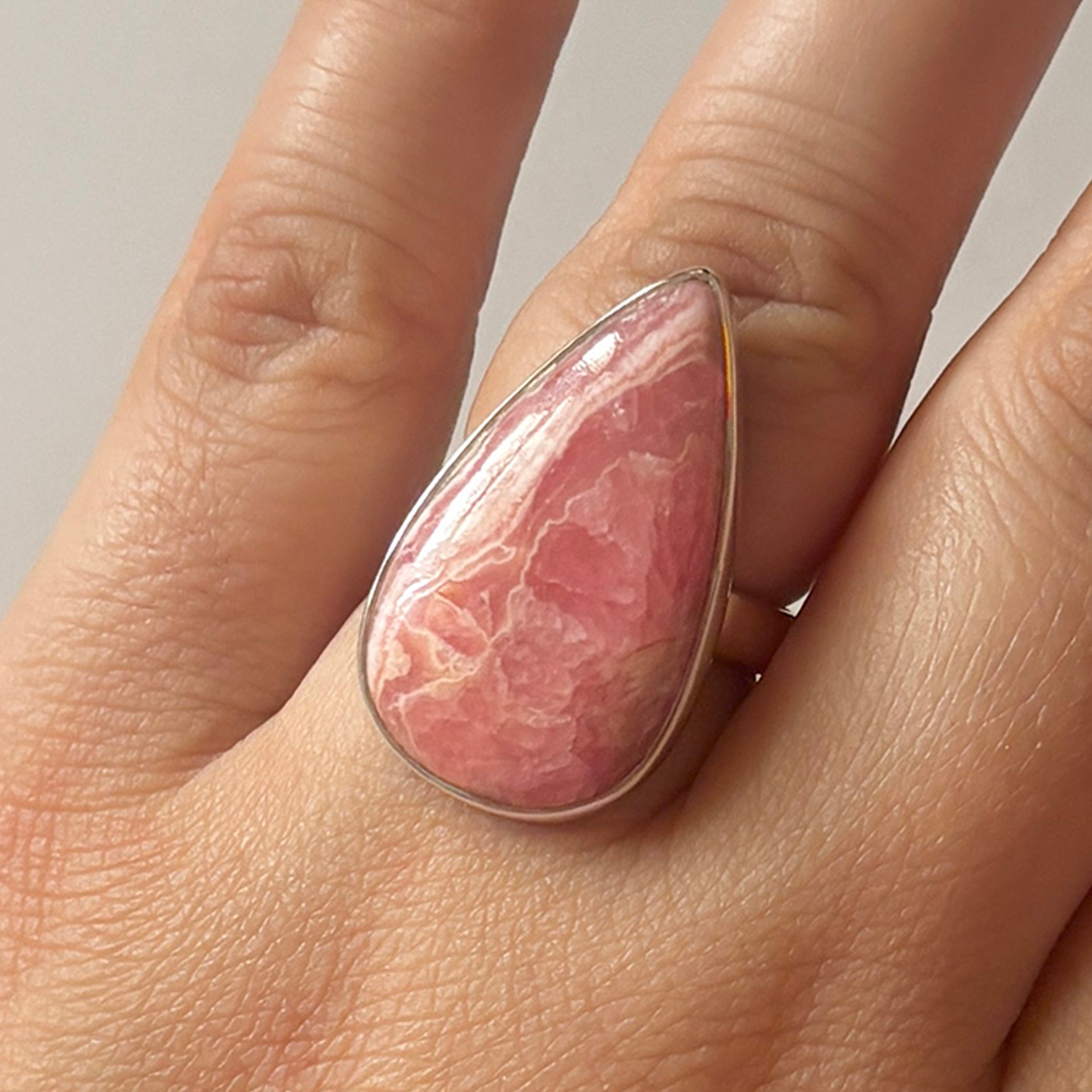 Rhodochrosite Ring-(RDC-2-44)