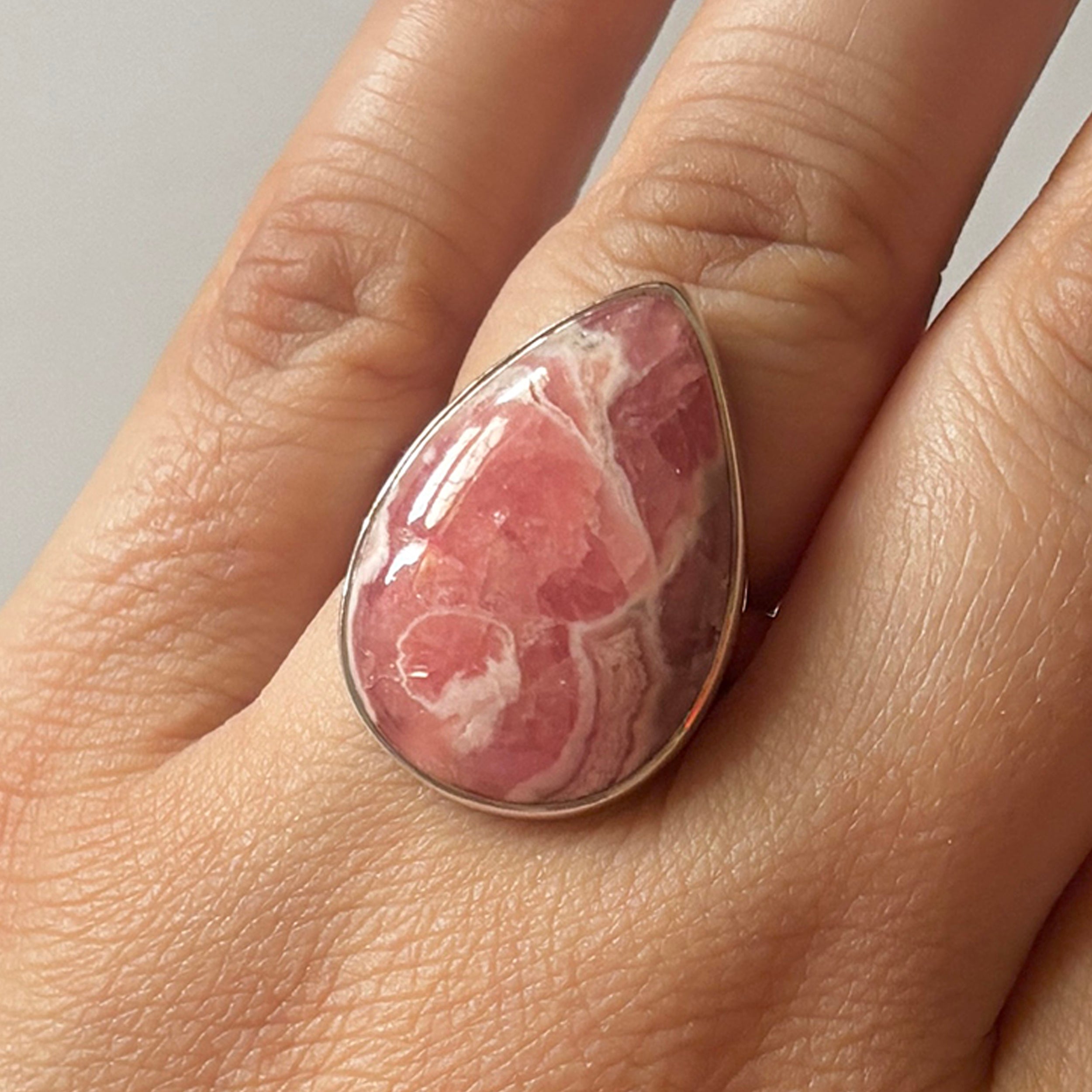 Rhodochrosite Ring-(RDC-2-53)