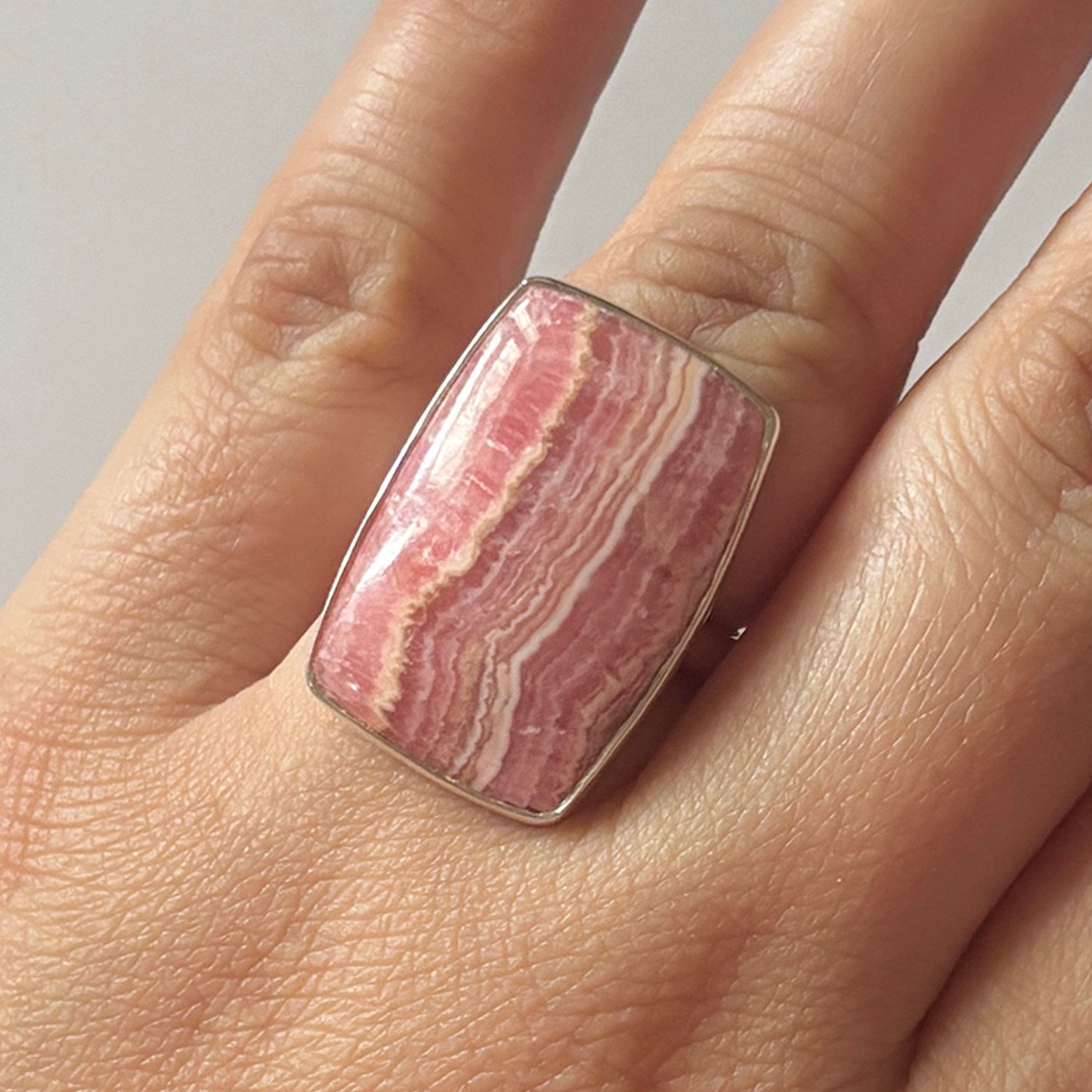 Rhodochrosite Ring-(RDC-2-54)