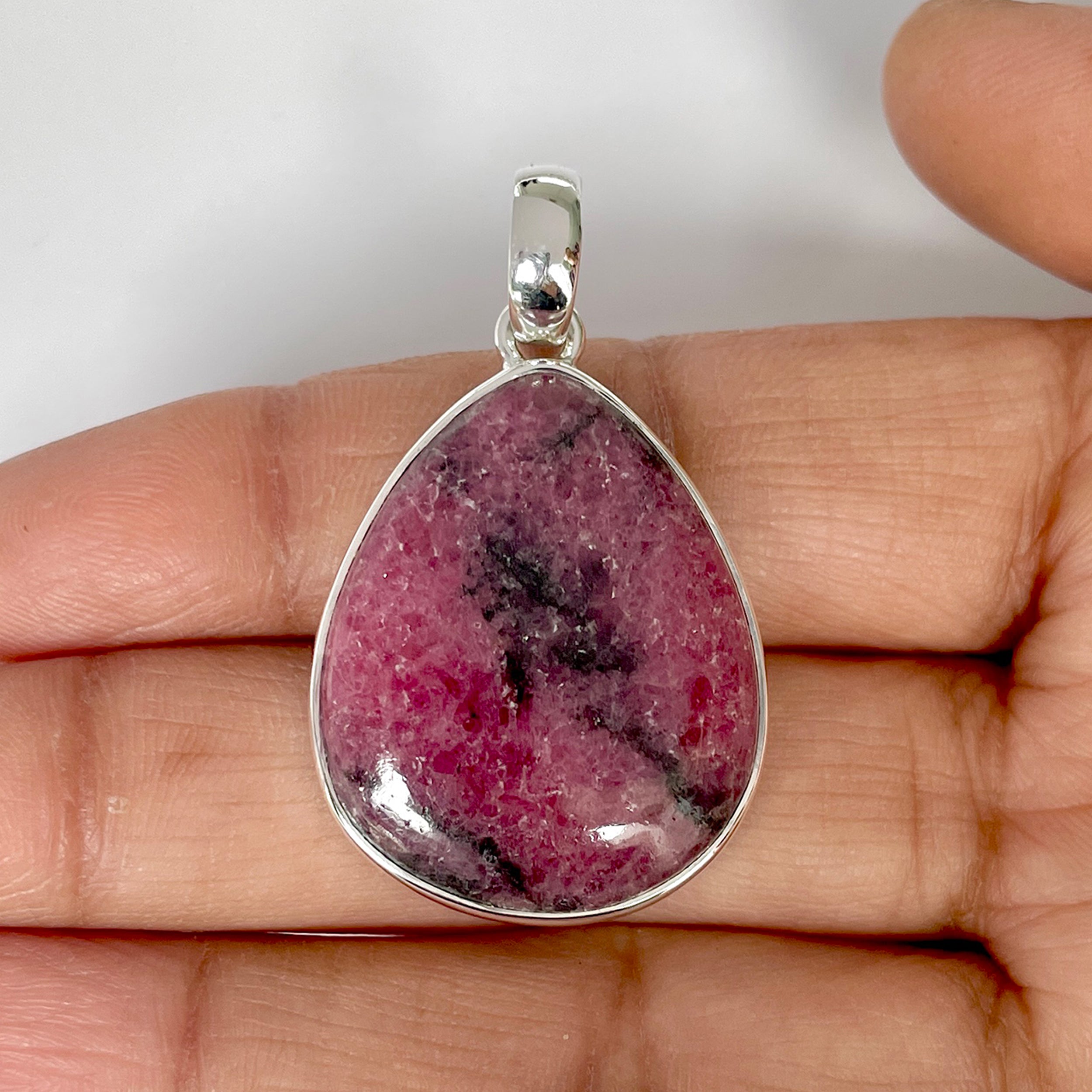 Rhodonite Pendant-(RDN-1-10)