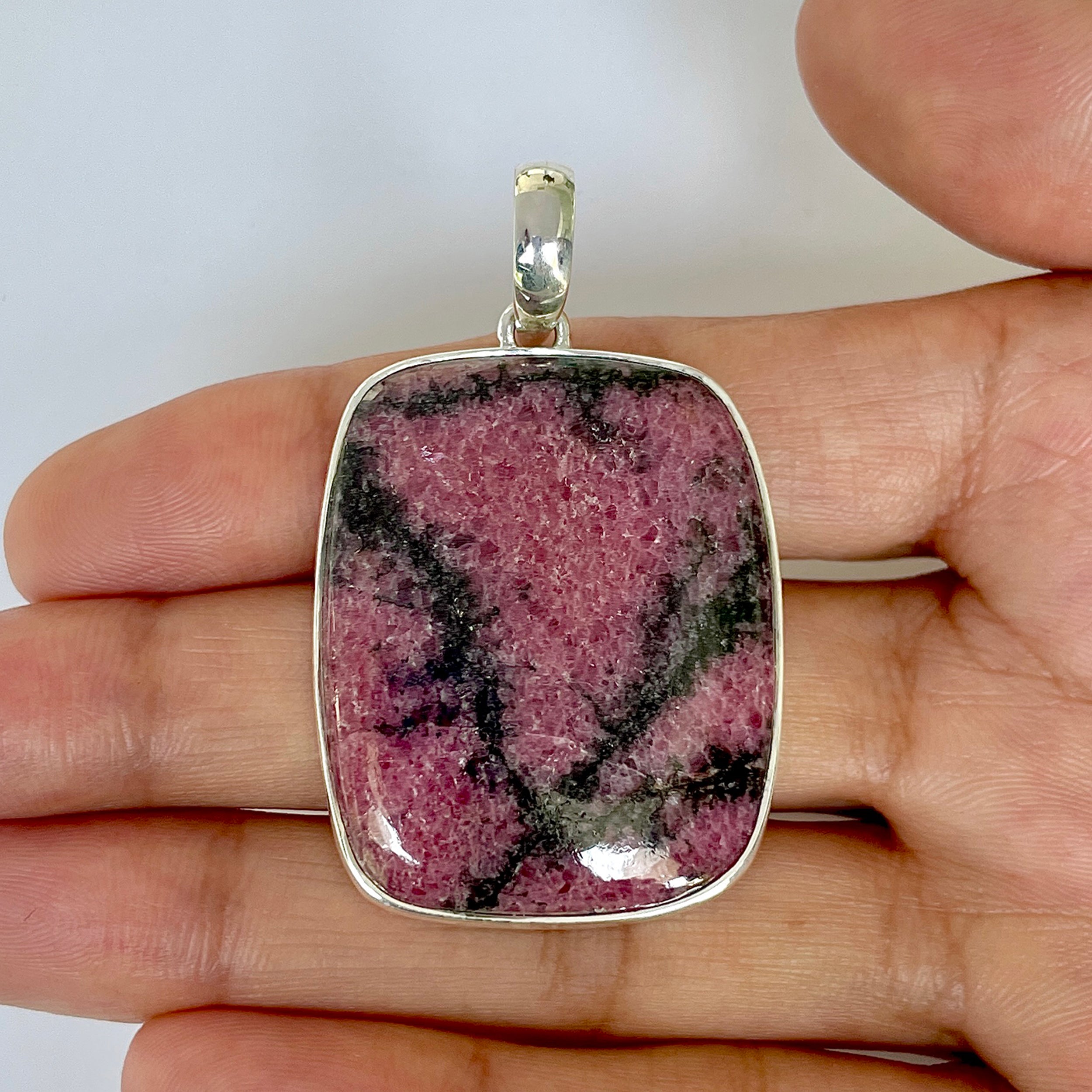 Rhodonite Pendant-(RDN-1-11)
