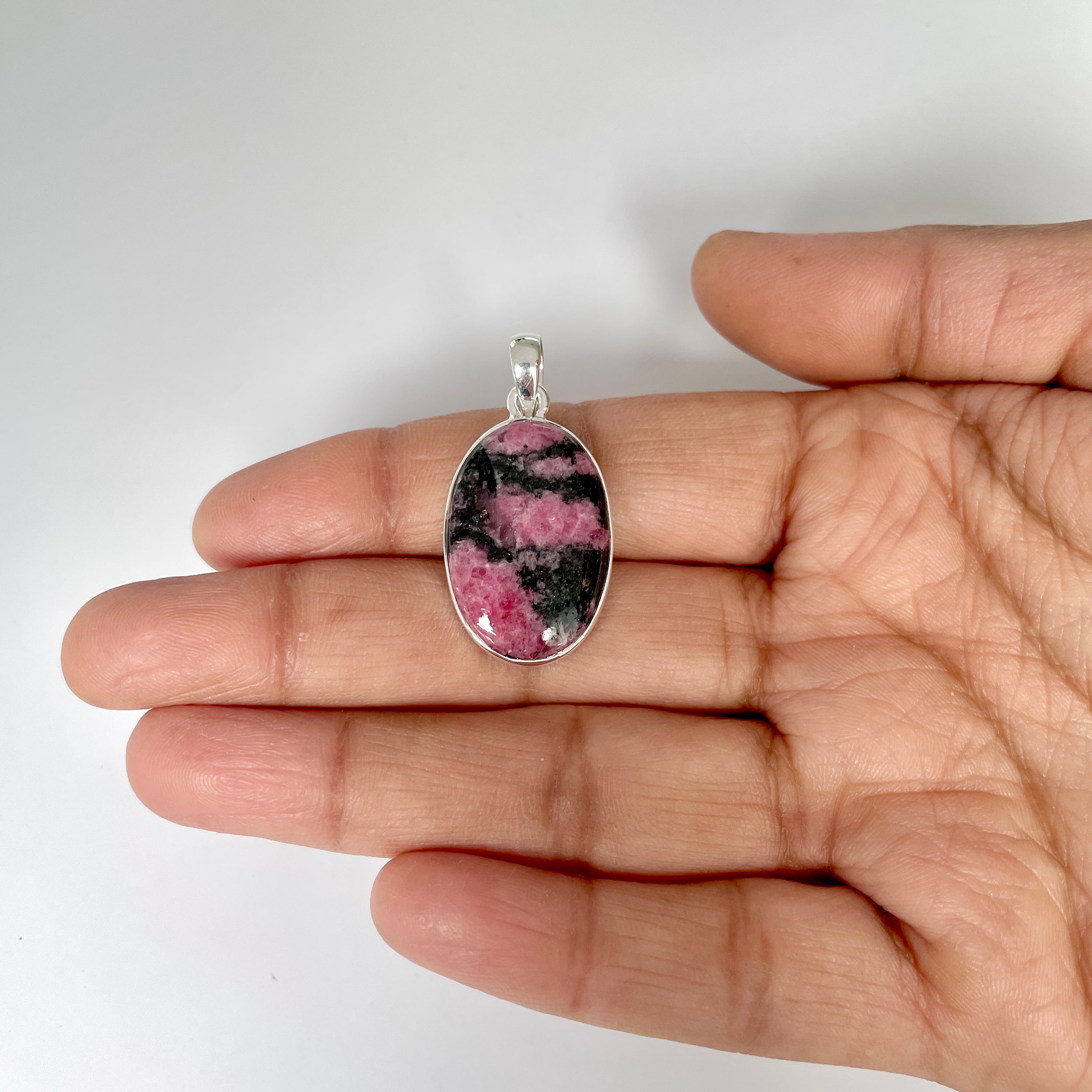 Rhodonite Pendant-(RDN-1-13)