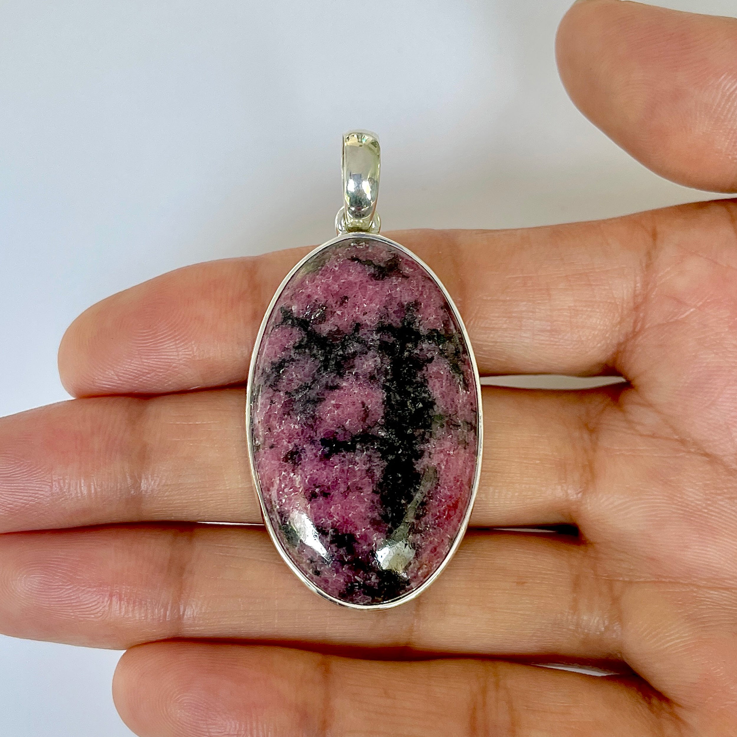 Rhodonite Pendant-(RDN-1-14)