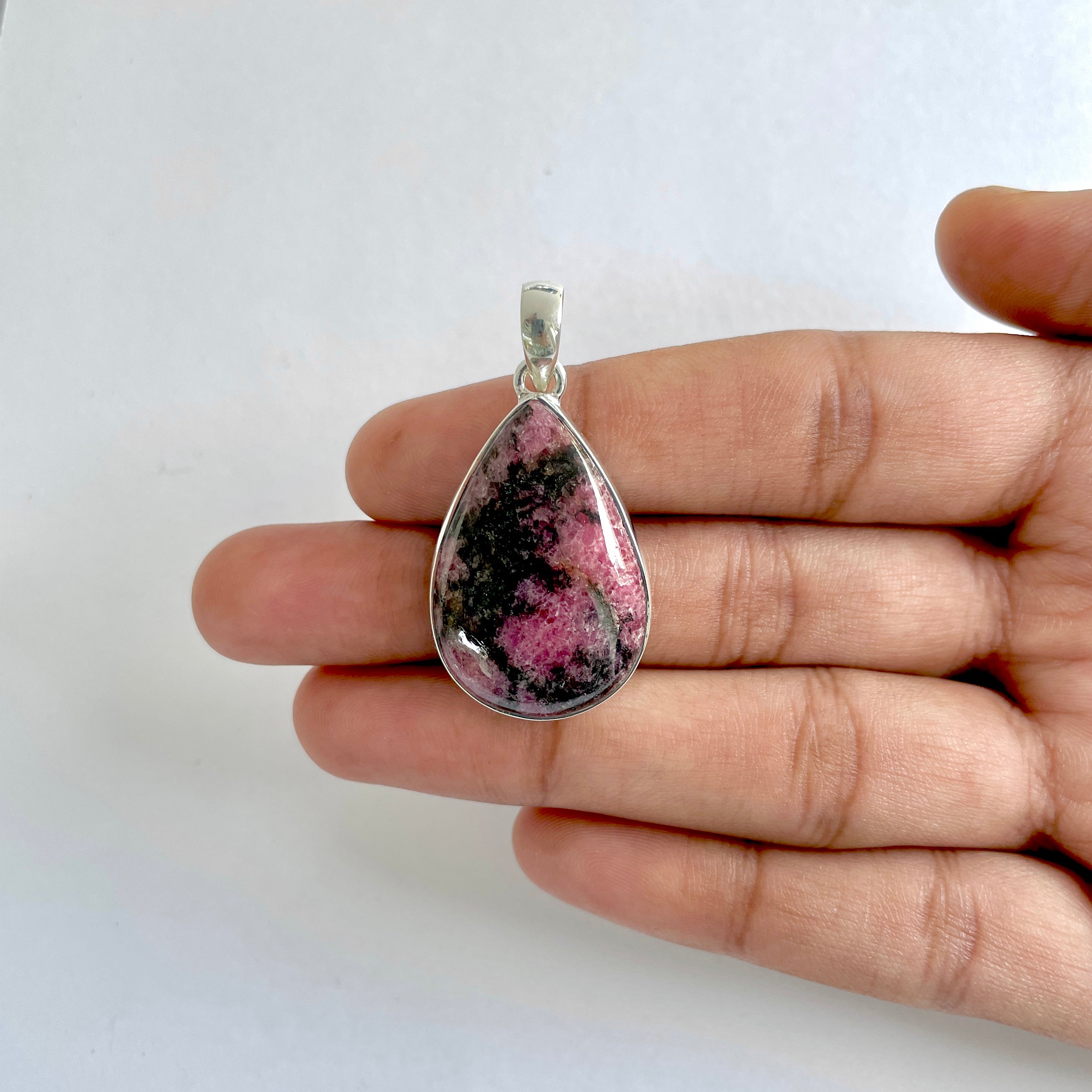 Rhodonite Pendant-(RDN-1-19)