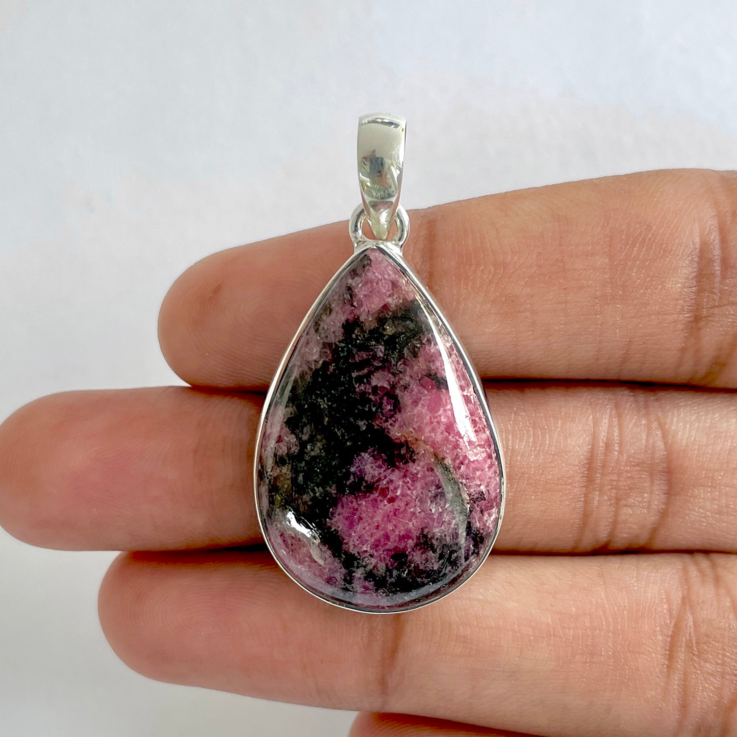 Rhodonite Pendant-(RDN-1-19)