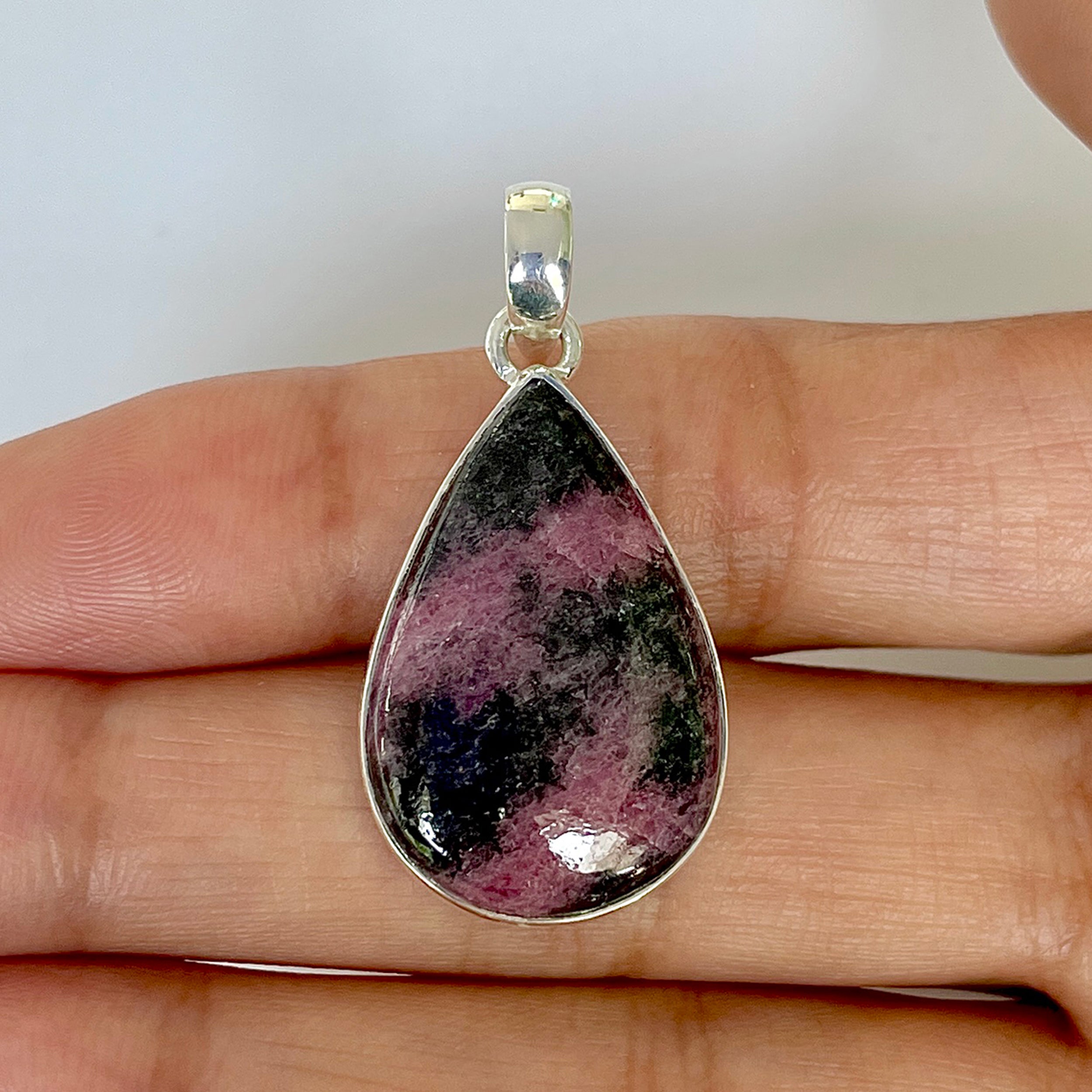 Rhodonite Pendant-(RDN-1-20)